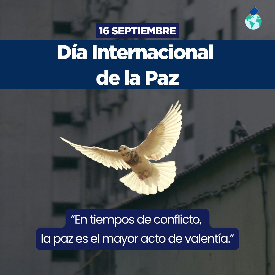 🕊️🌍 Día Internacional de la Paz
En un mundo atravesado por conflictos, crisis humanitarias y crecientes tensiones internacionales, este día nos recuerda la urgencia de fortalecer el diálogo, la cooperación y la solidaridad entre los pueblos.
La paz es un desafío, pero también una responsabilidad colectiva.
#DíaInternacionalDeLaPaz #Paz #Solidaridad #Cooperación #Diálogo #NoMásGuerra #ConstruirLaPaz #PazMundial #Esperanza #DemocraciaGlobal
