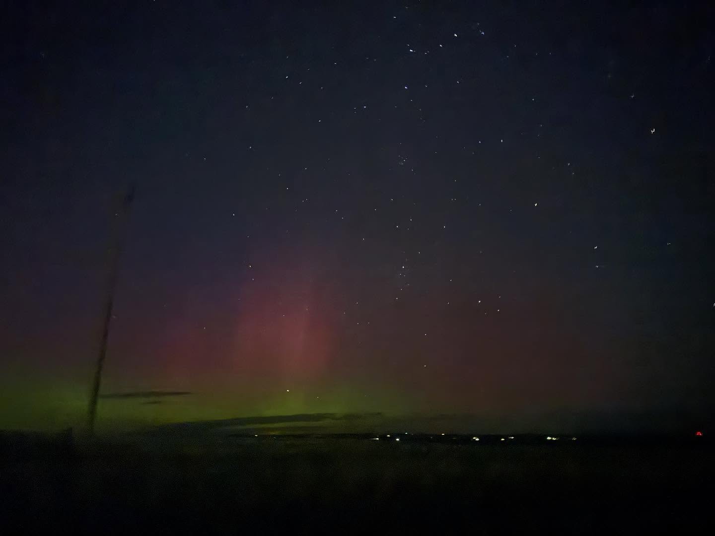 Aurora pics from last night ! Long exposures apparently make children look like ghosts - who knew ?