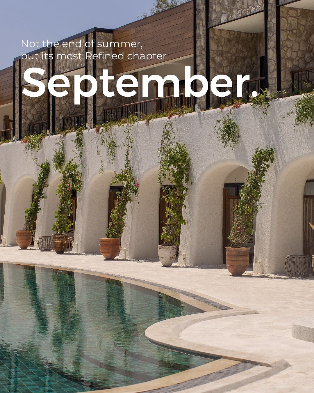 September holds the quiet opulence of vacation, a season shaped by calm and stillness.
Moments are passed with grace, inviting you to stay a little longer.
#avantgarderefined #yalikavak #bodrum