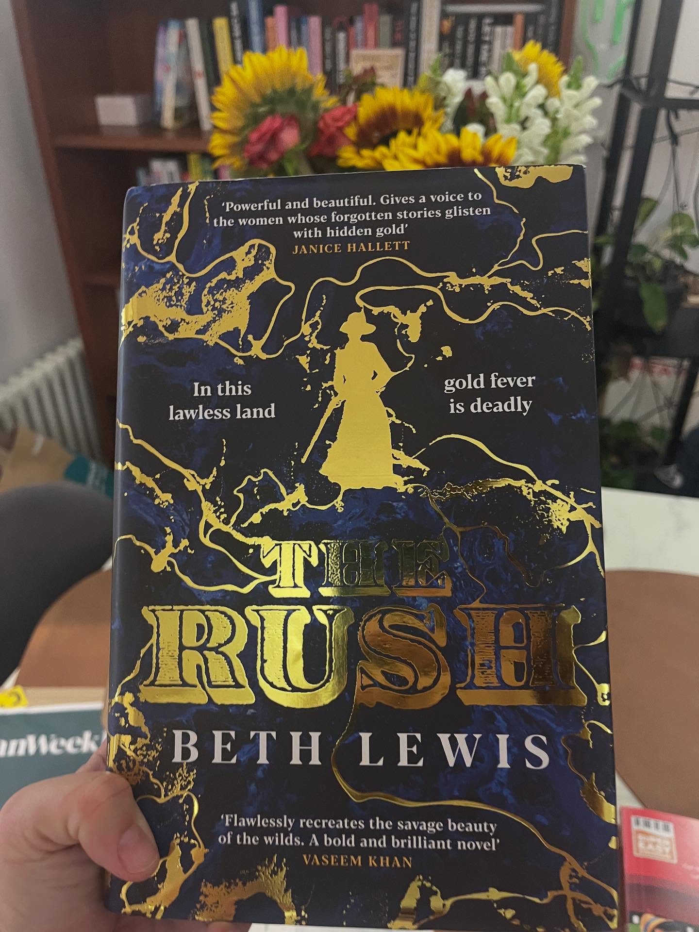 A book that is worthy of its beautiful gold leaf cover - gritty and gripping. Loved it @bethlewis.author #historicalfiction #crimefiction