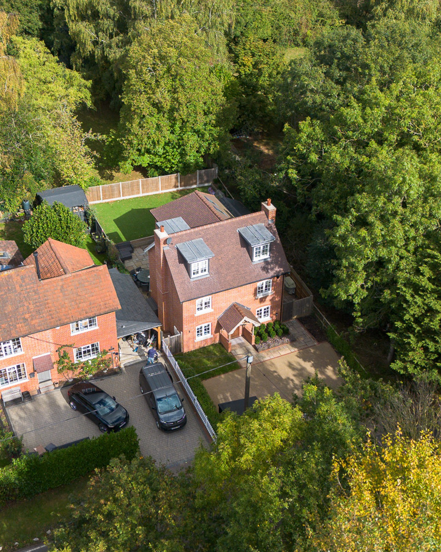 A new build with character 🏡✨
ㅤ
This traditional cottage-style home in Sandon, Essex, was a challenging project, built on a former side garden within a conservation area. With careful collaboration alongside the conservation officer, we ensured the design would sit beautifully within its historic surroundings.
ㅤ
Characterful details such as rafter feet, stone sills, and a bespoke oak porch were thoughtfully incorporated, while the brick style and colour were chosen to complement the neighbouring homes.
ㅤ
A complex site, but one that showcases how considered design can blend new with old. 🌿
.
.
.
#NewBuildDesign #CottageStyleHome #ConservationArea #EssexHomes #ArchitecturalDesign #TraditionalDesign #ThoughtfulDetails