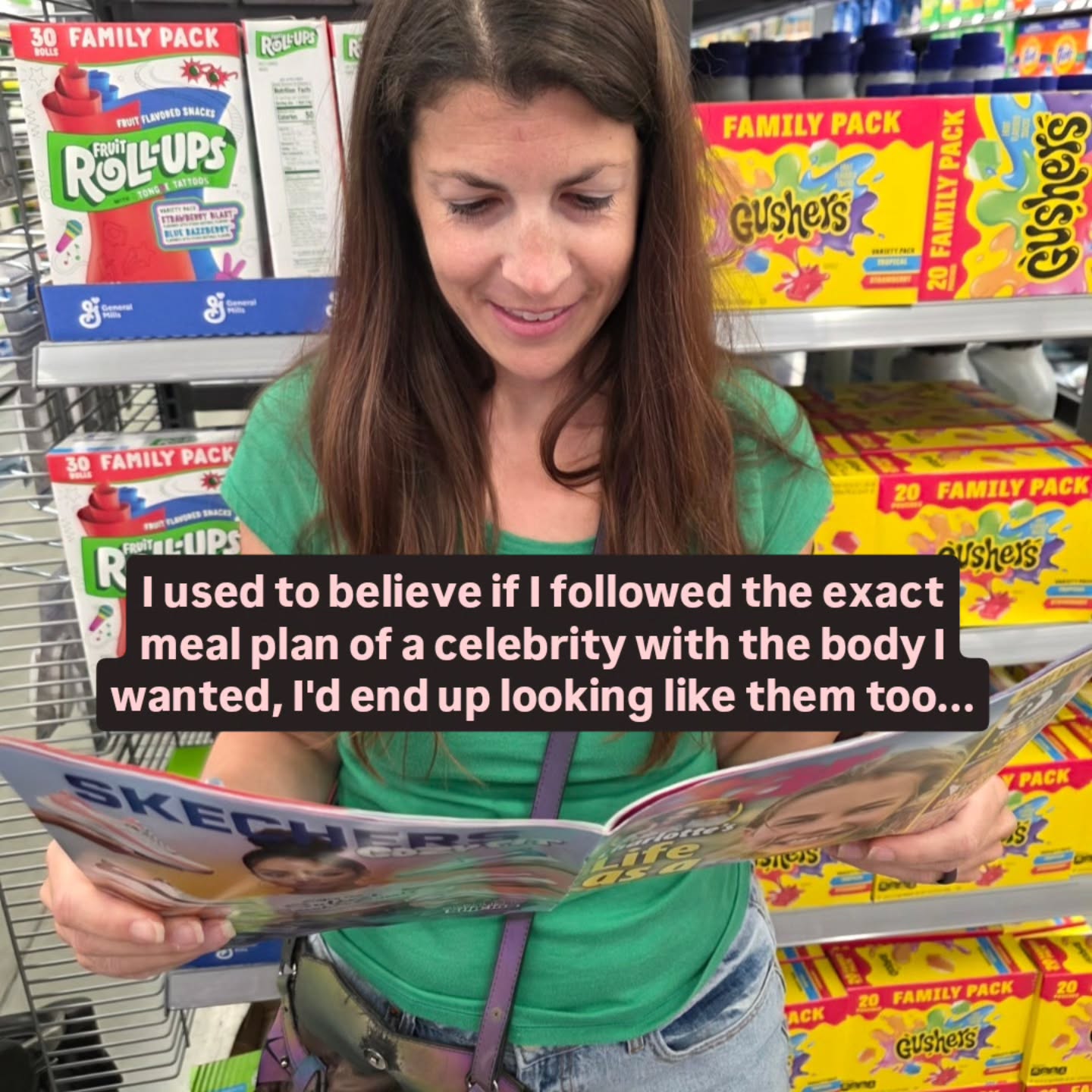 So many women think they're doing something wrong...
"If I just follow exactly what she's doing, I'll look like her."
But eating someone else's way will never give you their results because YOUR body has its own calorie & macro needs.
That's why real progress comes when you learn how to eat for you-not follow someone else's rules.
DM me "Start" and I'll send you my free guide to help you finally see results that stick.
#sustainablefatloss #fitover40 #fitover35 #trackyourmacros #nutritioncoachforwomen