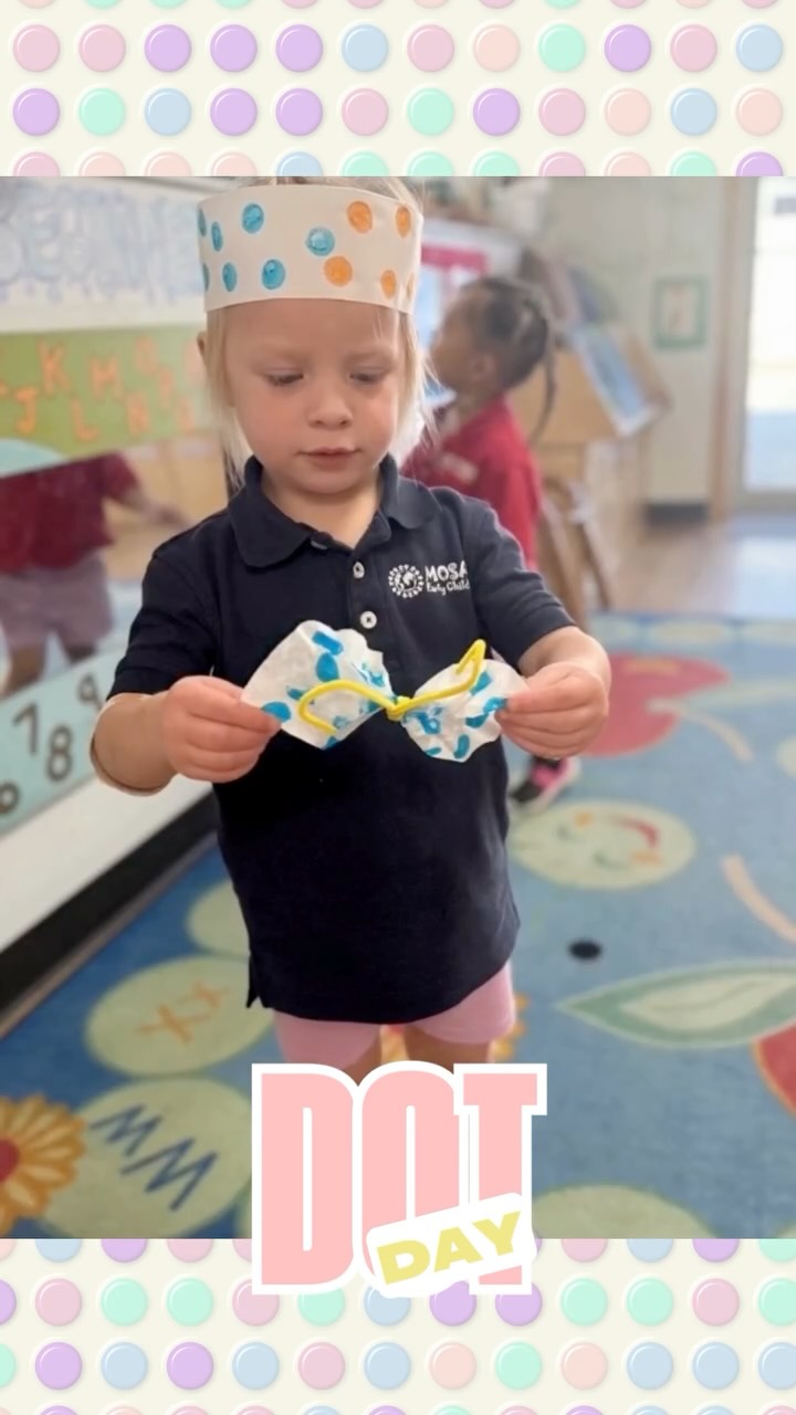 So many dots, so much fun! Happy Dot Day! 🎨✨
.
.
.
.
.
#dotday #mosaicearlychildhood