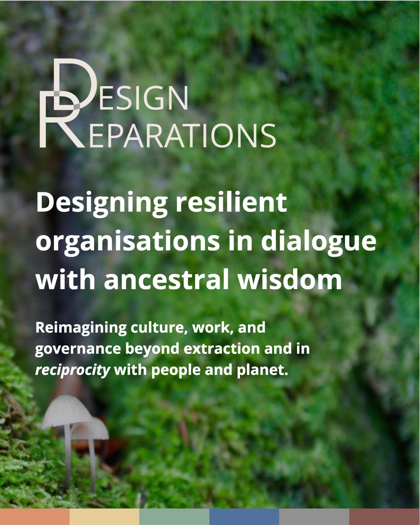 Over the past year and a half, Design Reparations has connected designers, innovators, and Indigenous communities.
We now invite organisations into this conversation, to explore how their culture, operations, and governance can move beyond extraction and build reciprocal relationships with people and planet.
In dialogue and collaboration with Indigenous leaders, whose communities have long lived in reciprocal relationships with ecosystems, we co-design models rooted in your organisation and people.
Our three services:
🌱 Rooting Culture — workshops, reflections, learning journeys
🧵 Weaving Operations — process redesign, transformation programs
🌍 Stewarding Governance — advisory boards or supervisory bodies with Indigenous leaders
Take a look at the slides to learn more. If you are part of an organisation, or know one, that is open to this collaboration, we’d love to hear from you.
#indigenousknowledge #designreparations #services