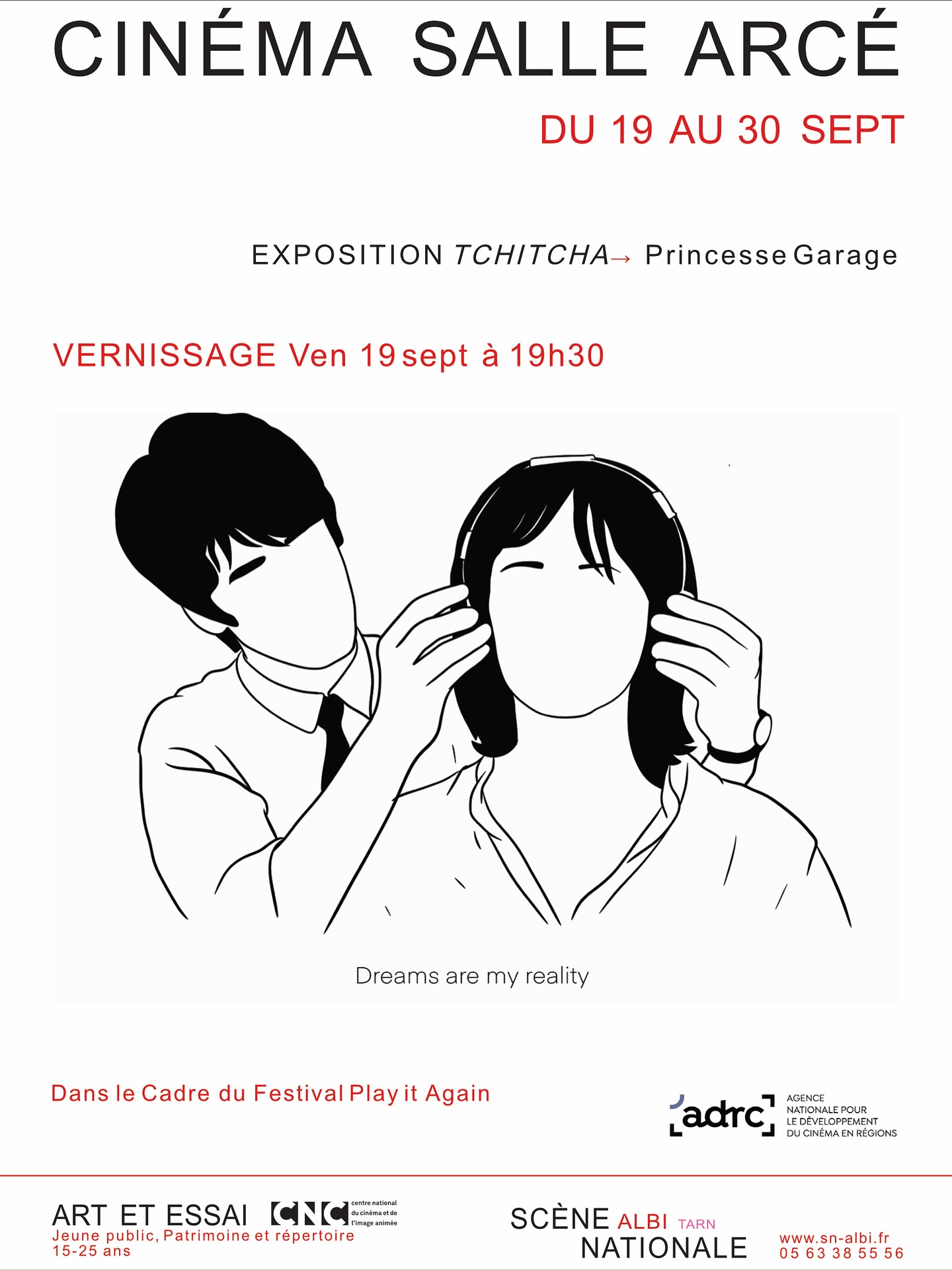 Youpi youpi 🎉
Vendredi soir on se retrouve à @cinema_salle_arce avec @luminouslampesinsolites pour le vernissage de nos expos consacrées au cinéma dans le cadre du festival Play it Again 📽️🍿🎞️
Rdv à 19h30 pour découvrir pleins de dessins et de lampes inspirées de nos films préférés. Ce festival c’est aussi l’occasion de voir ou revoir des films d’hier dans les salles d’aujourd’hui. Bref une bonne bouffée de nostalgie qui fait du bien 🤩
Alors tu viens ?
#festivalcinema #salledartetessai #cinema #affiche #fanart #lampes #princessegarage #luminous #exposition #albi