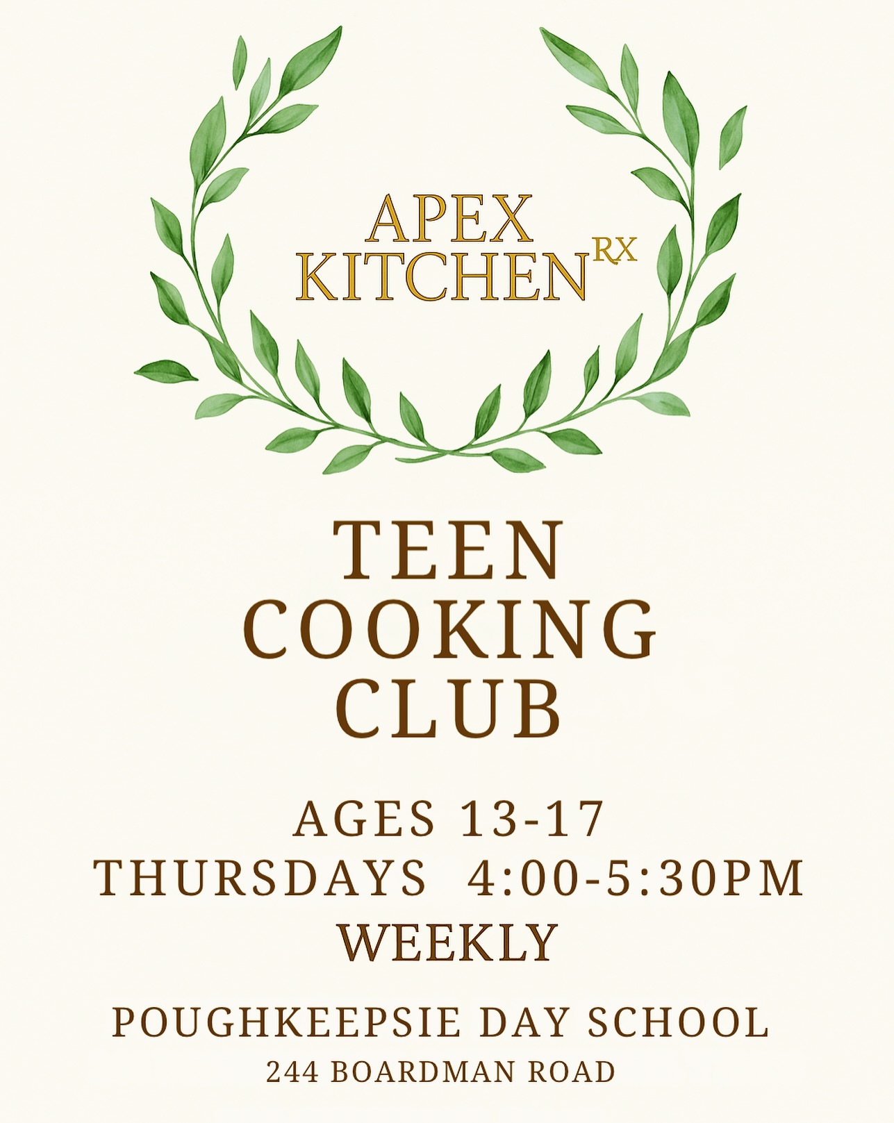 Think cooking is hard? We’ll prove you wrong.
Join Teen Cooking Club → 9/17 @ 4pm