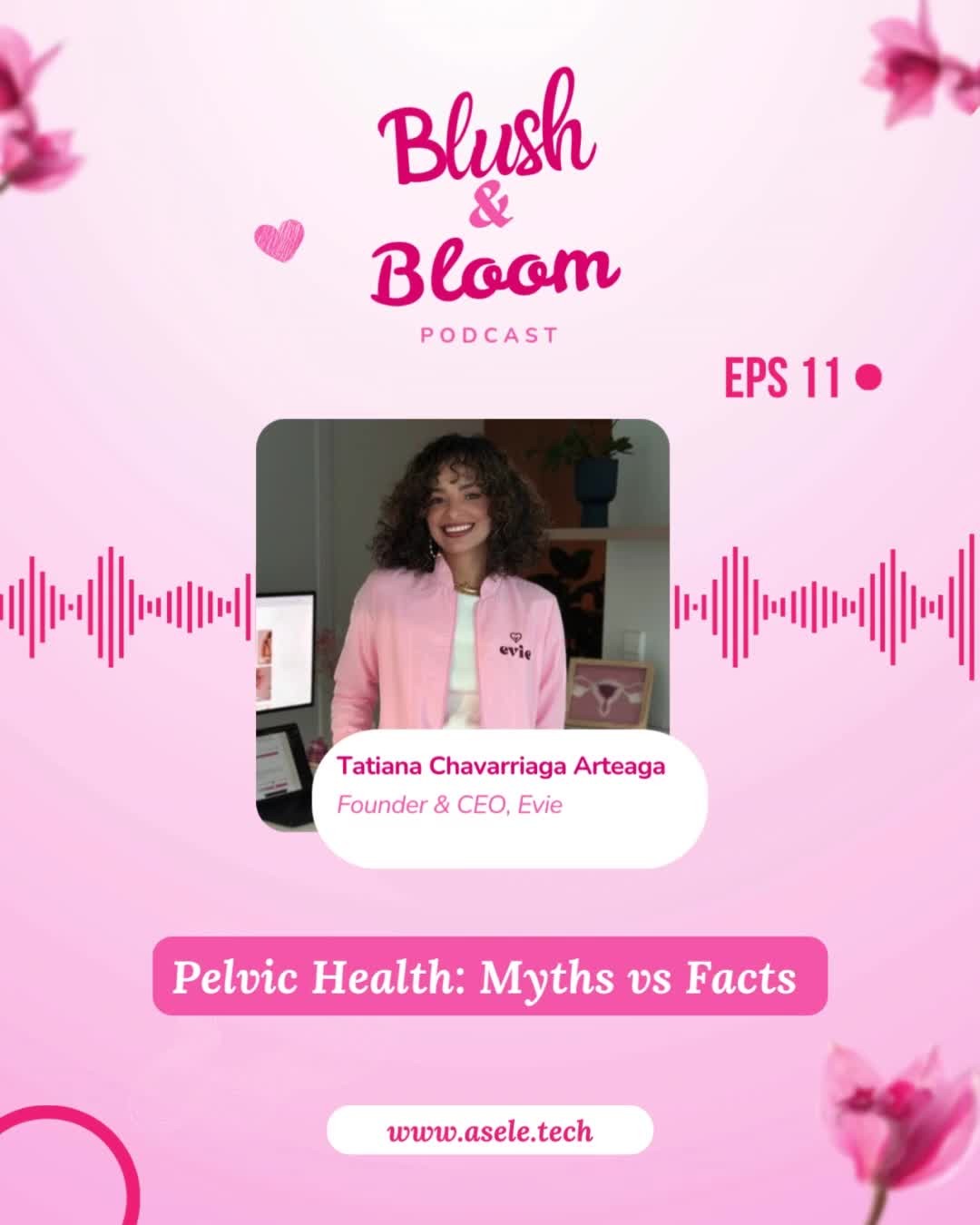 Many women are told that leaking, painful sex, or constipation are “just part of life.”
But here’s the truth → common doesn’t mean normal.
In Ep. 11 of Blush & Bloom, Tatiana — physiotherapist & founder of Evie — shares why so many women stay silent about their symptoms, and how dismissive care makes that silence even heavier.
🌸 Pelvic health isn’t just about motherhood.
🌸 Empathy should always be part of treatment.
🌸 Talking openly is the first step to change.
💖 Here are the pelvic health myths we need to leave behind and the facts to hold on to.
#PelvicHealth #WomensHealth #BlushAndBloomPodcast #FemTech