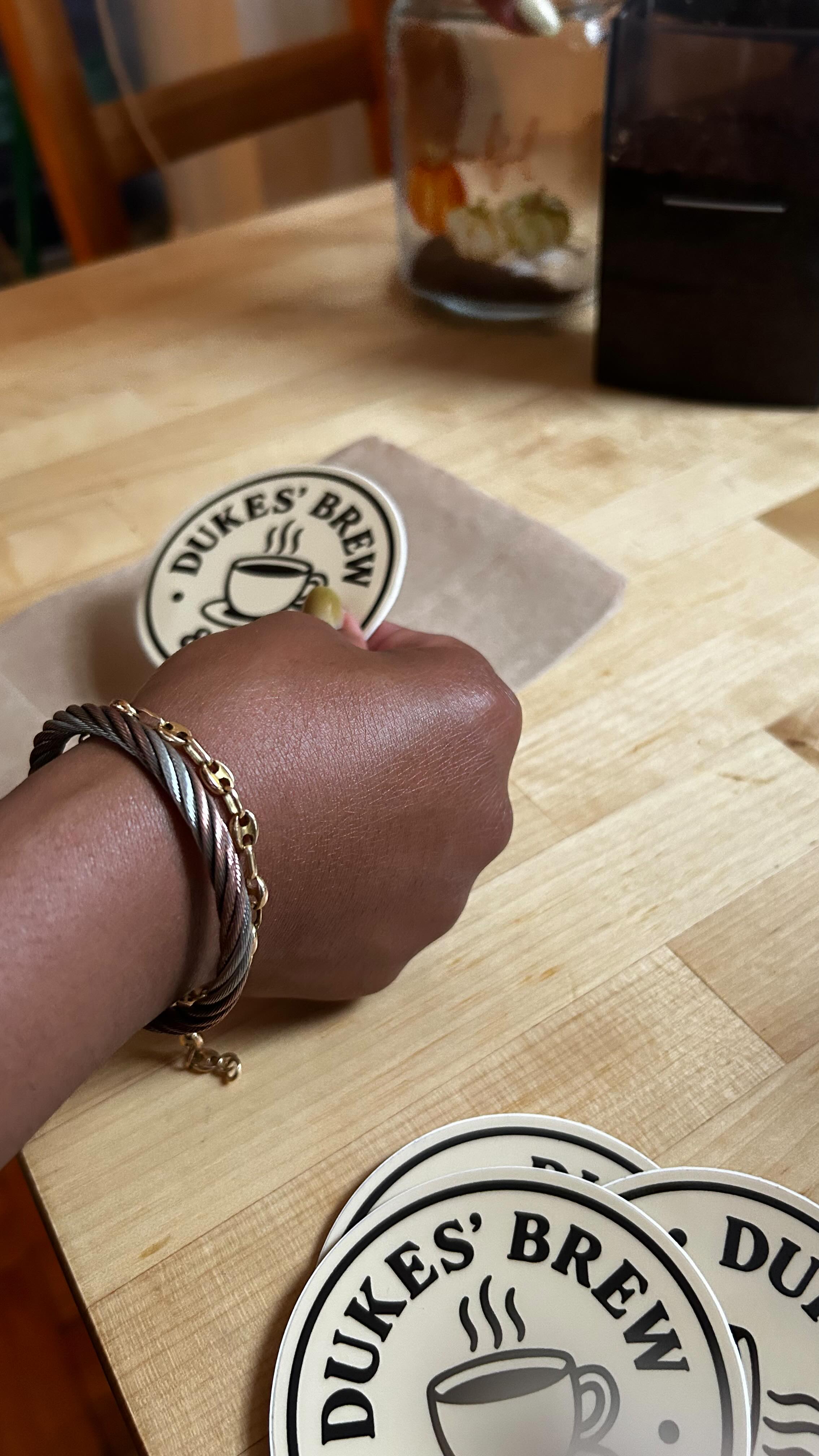 Grind. Blend. Pour. All with love, all for community. 🫶🏾☕🌍 #WhereCoffeeMeetsCommunity