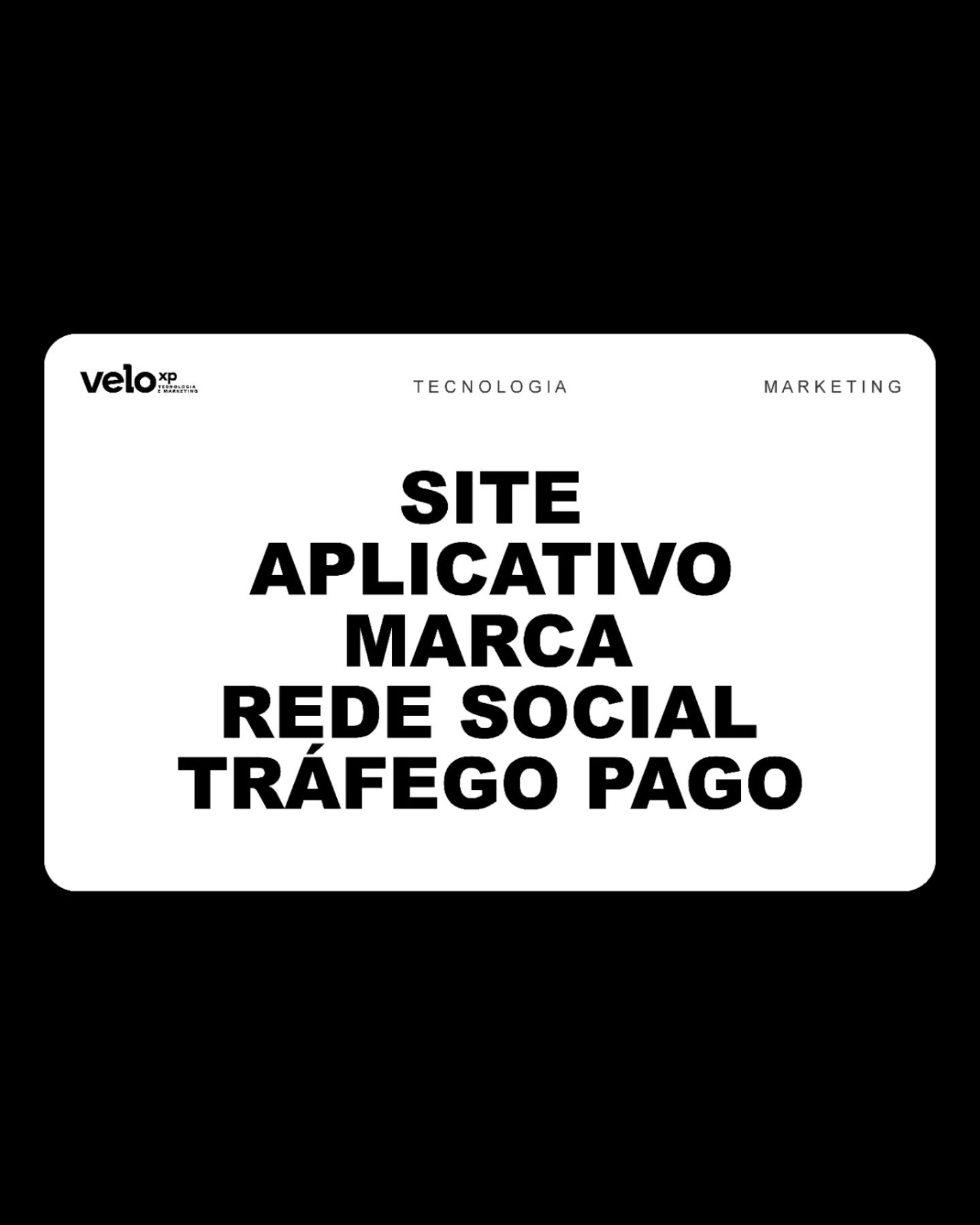 Tudo o que sua empresa precisa em um só lugar:
Sites
Aplicativos
Criação de marca
Redes sociais
Tráfego pago
Fale conosco e acelere seu crescimento.