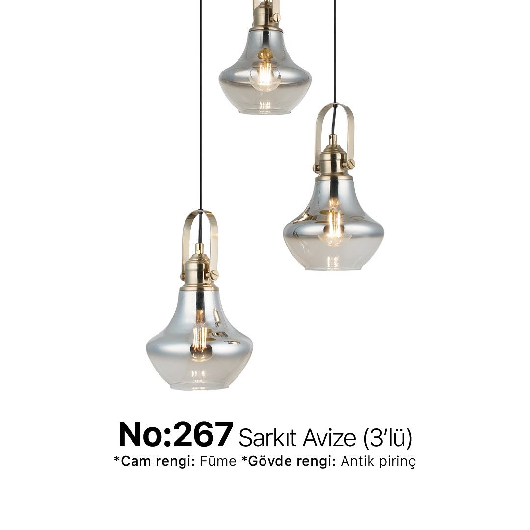 No:267 Sarkıt Avize (3'lü)
Tüm ürünlerimiz için online mağazamızı ziyaret edin. #dgaraj