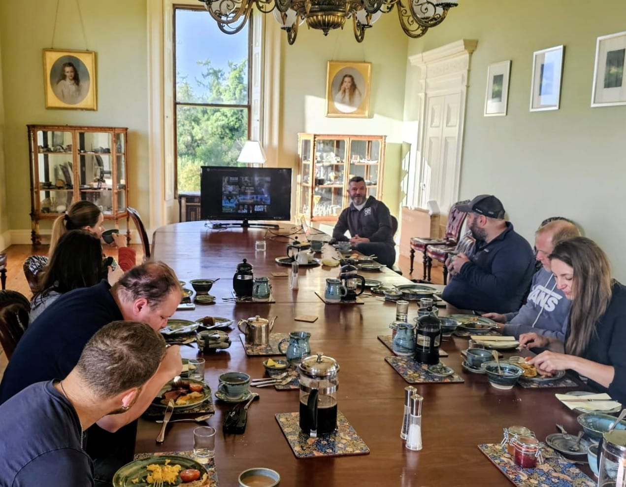 I had breakfast in style this morning at @templehouse
It was lovely to be asked to speak to a group of mainly international travel writers and content creators from the @tbexevents Donegal Conference and introduce them to the Ireland In Focus slow sustainable travel experience
Ireland In Focus will be back in Temple House in just over 4 weeks with 14 of our own USA based guests for our 2025 tour, can't wait :-)
@visitsligo_official @sligocountycouncil