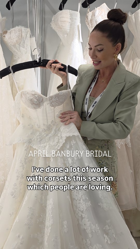 Bridal Week is in full swing and here we are with the beautiful @aprilbanburybridal as she shows us some of the stand out pieces from her new collection.
Visit her on stand C27
#bridalweek #aprilbanbury #homeofbridal