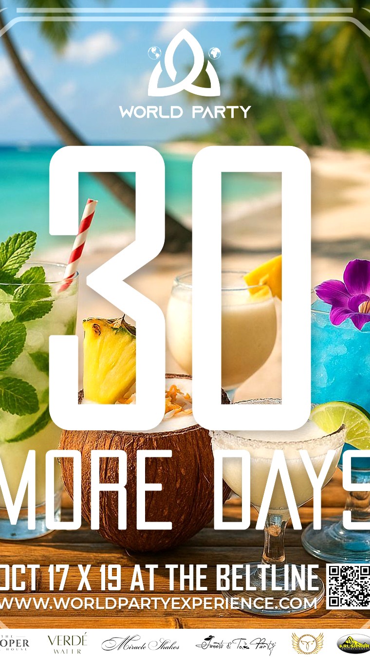 Atl!!! 30 days until we burning up the roof!🔥🥳🔥
3 days of good vibes & fun. No matter where you, or your great grandparents came from, let’s all come together & party with love! 🌍✨
There’ll be something for everyone!
Friday: Opening Night Gala, dress up & show out, ATL! 🥂
Saturday: Games, vendors, picnics, competitions, and an amazing talent lineup!
Sunday: Wellness + dance classes and live performers from around the world! 🧘🏾♀️💃🏽🌎
Tickets: On sale now. Link in bio.☝️
#WorldPartyExperience #Atlanta #FestivalWeekend #FamilyFriendly #GlobalCulture #LivePerformers #WellnessATL #EDMAtlanta #TagoLife #AtlantaEvents