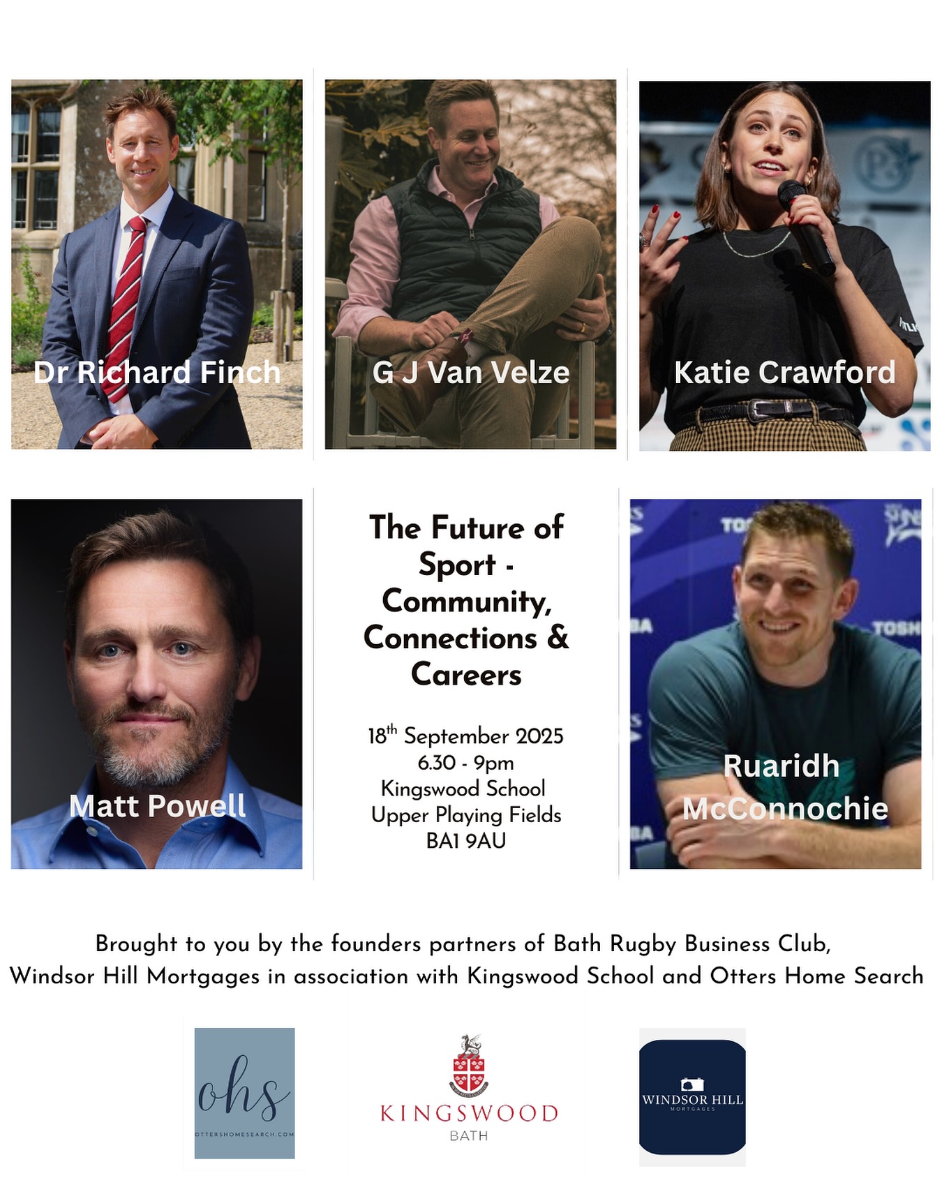 Last few tickets remaining!
Join us for a fantastic evening of relaxed networking and interesting panel discussion around how sport, education and business interlink.
Hog Roast and Welcome Drink included in ticket price. Link in bio / Stories
#bathnetworking #sport #education #businessconnections #shapethefuture #resiliencetraining #mentalfitness #community #worktogether