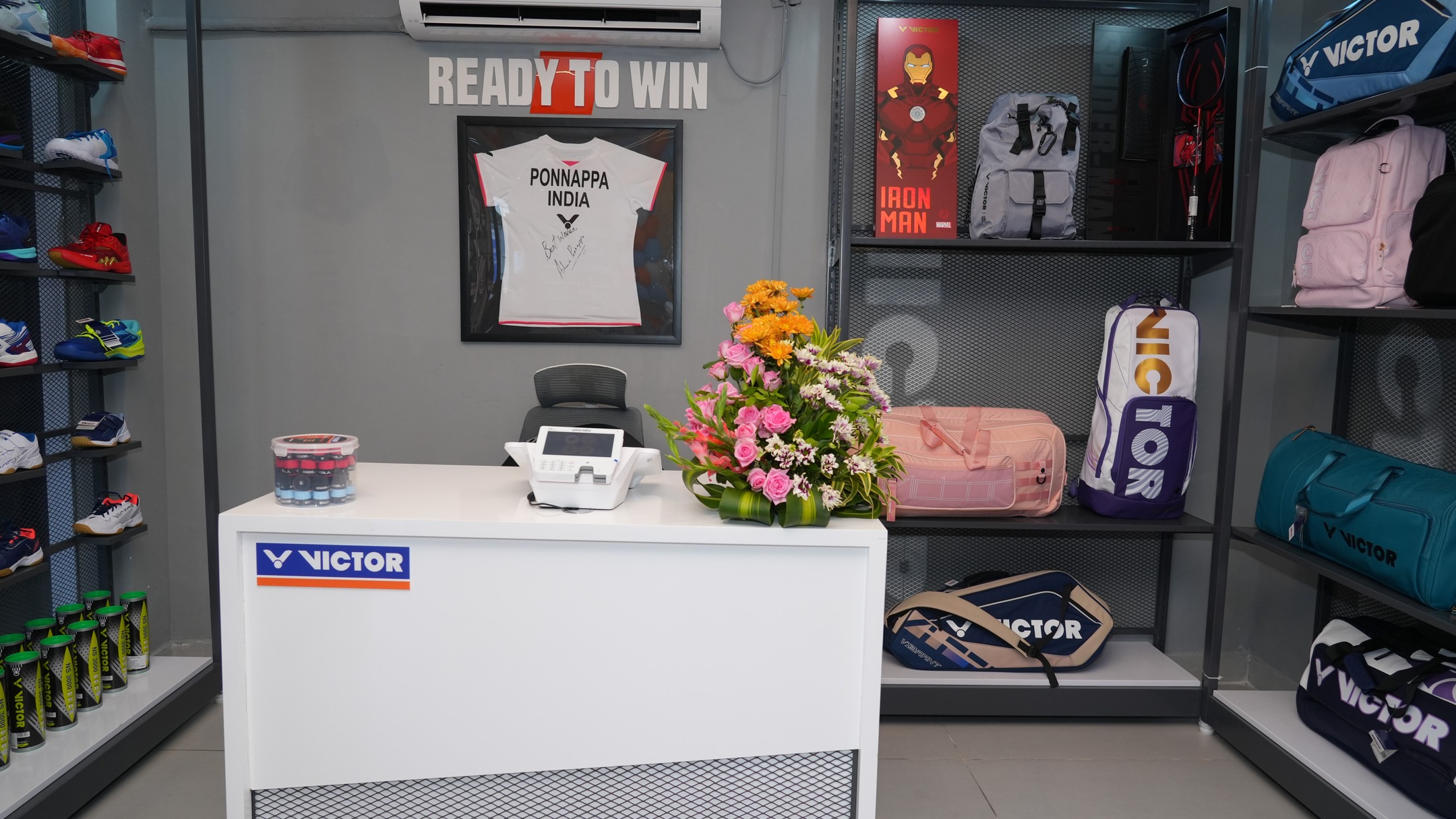 Where champions shop 🏸 Welcome to the VICTOR PRO STORE - Bengaluru.
Performance meets passion 💥 Step into the Victor Pro Store and power up your play. Walk-in to get your first purchase deal.
#victorprostore
#streamlinesportsindia
#ashwiniponnappa #victor