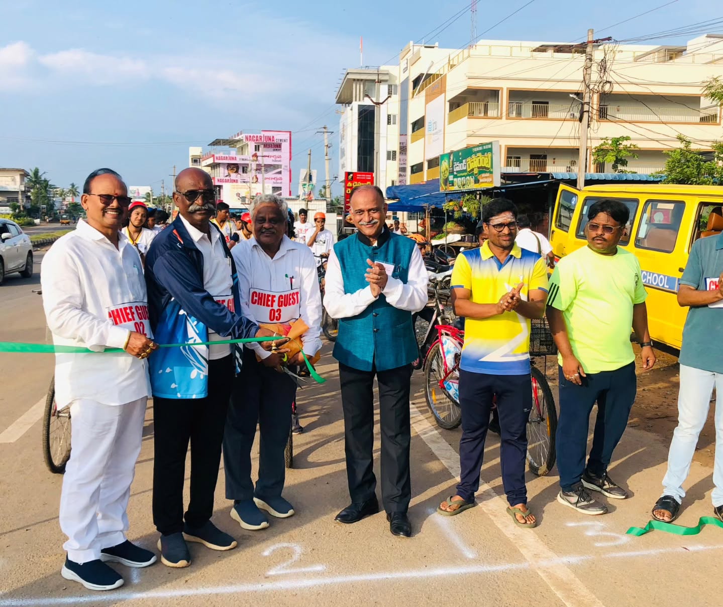 🚴♂️🚶♀️ Sports Day Energy in Amalapuram! 🎉
Our students kicked off the celebrations with a vibrant Cyclothon and Walkathon 🚴♀️🏃♂️—showing that fitness, fun, and teamwork go hand in hand. 🏅✨
A day full of energy, unity, and the true spirit of sports! 💪🔥
#SportsDay #Cyclothon #Walkathon #Amalapuram #ActiveKids #TeamSpirit #HealthyFuture
#ParamjyotiPride #paramjyoti #Creatingleaders #walkathon #cyclothon