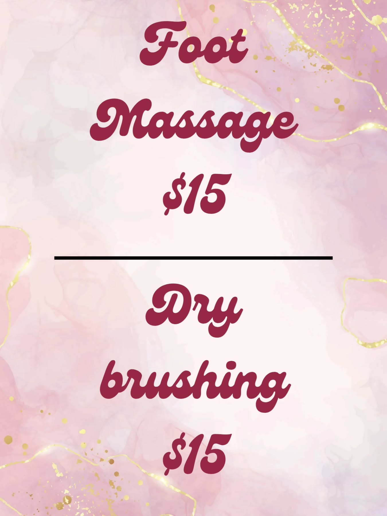 📢Exciting news at BeSpoke Head Spa!!📢
Book with Cristal and you can add on a foot massage for fifteen dollars.
Book with Destini, you can do a foot massage and/or dry brushing.
• Exfoliation: Physically removes dead skin cells and debris from the surface of the skin. This leaves your skin softer, smoother, and more radiant.
• Unclogs pores: By sloughing off dead skin, dry brushing helps to unclog pores. This can help with the appearance of acne and ingrown hairs.
• Increases circulation: The brushing motion can stimulate blood flow to the skin's surface. This increased circulation can give your skin a rosy, glowing appearance.
• Improves product absorption: With the outermost layer of dead skin removed, your skin is better able to absorb moisturizers, serums, and other skincare products.
We don't have to tell you why foot massage is great 😅