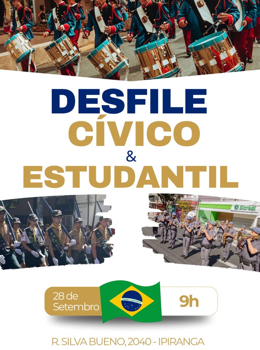 🌸✨ AVISA IPIRANGA: TEM YUME MATSURI NA FESTA! ✨🌸
Os 441 anos do Ipiranga chegaram e, neste ano, a comemoração fica ainda mais especial com a apresentação do YUME MATSURI, trazendo o melhor da arte e cultura japonesa! 🇯🇵🇧🇷
📅 28 de setembro
⏰ Das 09h às 18h
📍 Rua Silva Bueno, altura do nº 2040 – Ipiranga
Prepare-se para muita energia, música, tambores e tradições que vão encantar toda a família. ❤
Não perca essa oportunidade de viver a magia do Yume Matsuri no coração do Ipiranga!
👉 Entrada gratuita | Evento aberto ao público
#IpirangaFest #YumeMatsuri #CulturaJaponesa #Ipiranga441Anos #Festival