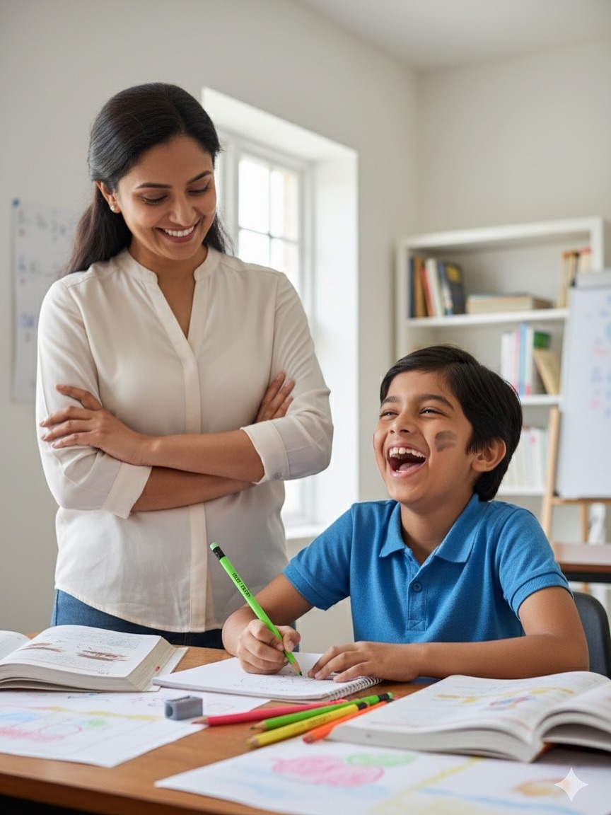 Pure joy captured! ๐ There's nothing quite like seeing your little one lost in creativity and learning, especially when they're having this much fun! Those @domsindia neon pencils are definitely sparking some brilliant ideas (and maybe a few giggles!). So happy to witness these precious moments. โค๏ธ
.
.
DM to order yours. Or checkout on www.bhumikaventures.in
.
.
Faster, easier, better โ order directly from our app! ๐ https://www.mobileapp.app/to/A5Qx80b?ref=cl
.
.
.
.
.
.
.
.
..
#stationery #shoplocal #gujarat #student #work #office #school #tution #class #classes #coaching #coachingonline #pencil #drawing #art #artandcraft #painting #writing #book
#HappyKid #LearningIsFun #CreativeKids #DomsIndia #NeonPencils #MomLife #ProudMom #StudyTime #ChildhoodJoy #indiankids