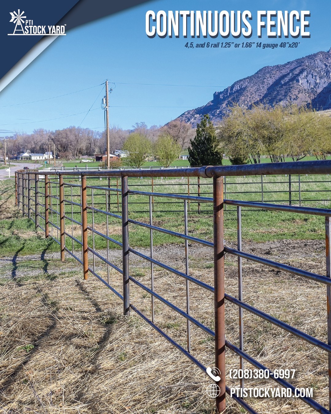๐Fall is the perfect time to get your fencing projects done! The cooler weather makes installation easier, and you will be ready before winter hits.
Come by and grab some today, or find a dealer near you!
๐ 1090 W 800 N Preston, ID
๐ 208.380.6997
๐https://www.ptistockyard.com/dealer-locations
#PTIStockYard #continuousfencing #fallfencing #heavyduty #durable