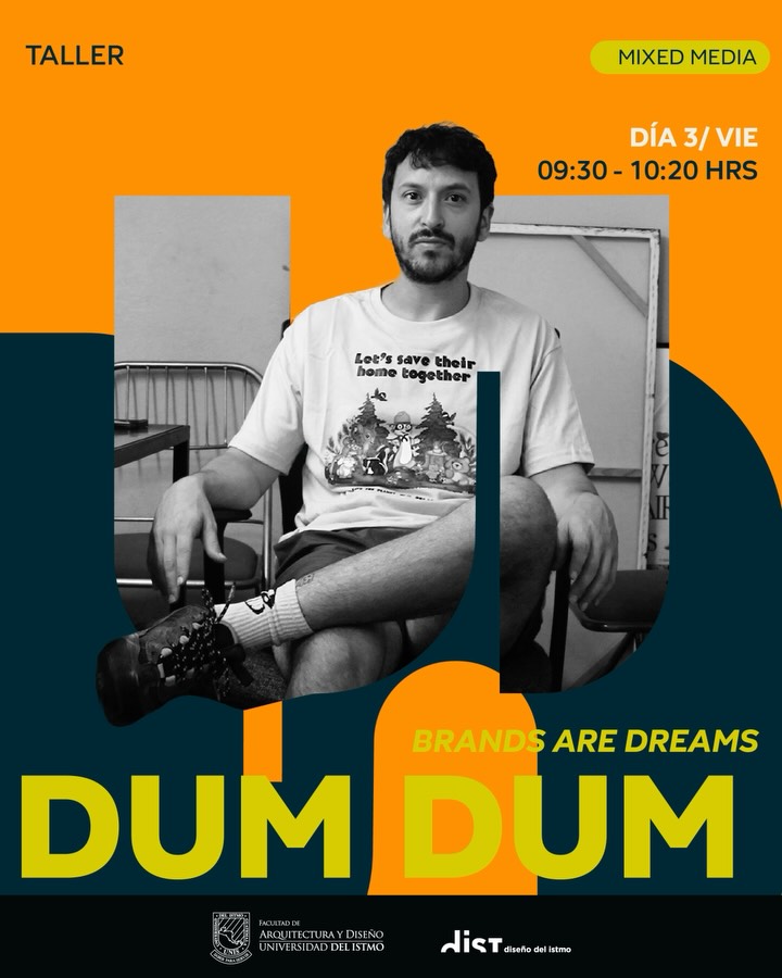 👀 ¿Pensaban que el line-up de conferencistas estaba completo?
🎺Antes del macroevento hay un bonus creativo: desde México el viernes 26 a las 9:30am tenemos a @dumdum.studio
Un taller para romper esquemas y jugar con el mix media. Vamos a experimentar, mezclar y darle forma a tu propia pieza única. Un espacio creativo donde experimentarás con revistas, hojas, colores y más para dar vida a un póster único desde la experiencia y vision de Mario Gutierrez
Asi calentamos antes del macroevento!!
