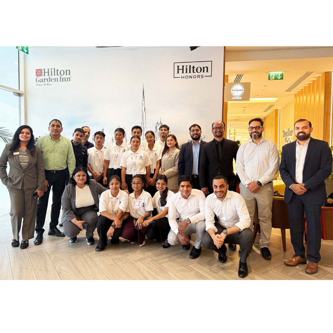 We extend our gratitude to Hilton Garden Inn – Jumeirah for welcoming our students and sharing industry expertise. Experiences like these inspire our learners to apply their academic knowledge in real-world contexts and prepare them to become future leaders in their respective fields.
During the program, students:
Explored the culinary department, gaining exposure to professional kitchen operations, food safety standards, and menu planning strategies.
Learned about hospitality management practices, including guest relations, service excellence, and operational efficiency.
Engaged with industry experts who shared valuable knowledge about career pathways in tourism, hotel management, and business administration.
#cseiacademy #cseifamily #HiltonHotels #dubai #StudentLife #studyindubai
#tourism #HospitalityIndustry