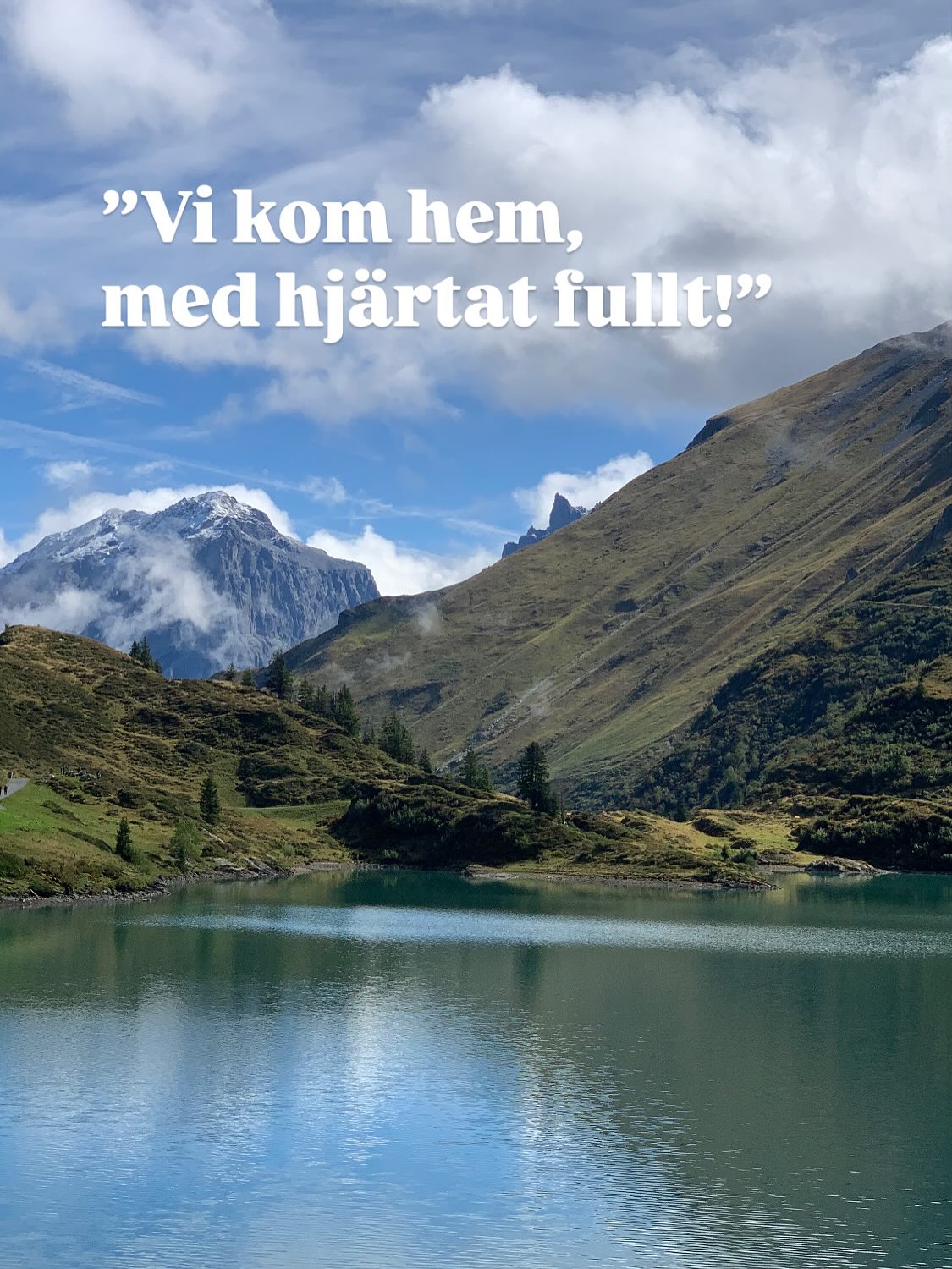 Här är några ord från våra fantastiska vandrare i Engelberg september 2025. Vi delade bergsstigar från dal till topp, skratt och stillhet bland bergen och så klart #SysterskapIBergen 🌸🌿☺️🙌 ⛰️
Boka din plats till september 2026, mer info finns på hemsidan. Länk i bio. 🌸🌛