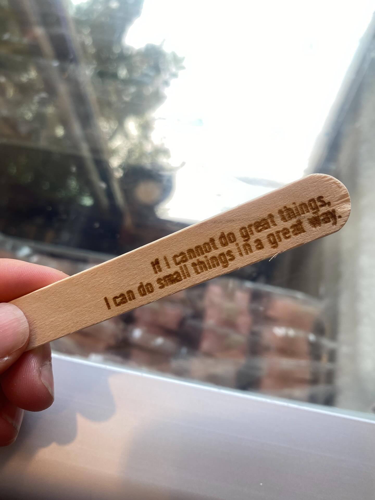Just. A. Little. Reminder. 💜
• If I cannot do great things. I can do small things in a great way.
• In the middle of difficulty lies opportunity.
• With a brave heart anything is possible.
• May your choices reflect your hopes, not your fears.
Sending love to those who need it.