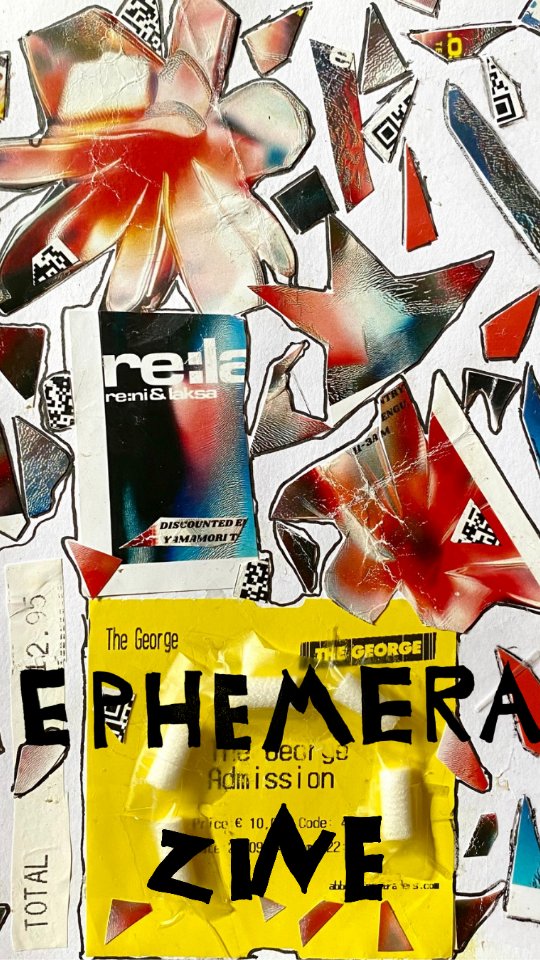 in my creative endeavours era...
ephemera (a junk journal zine) by me and @s.adhbh and i available now!!! grab your copy at the link in bio :)
the zine features both visual and written works.