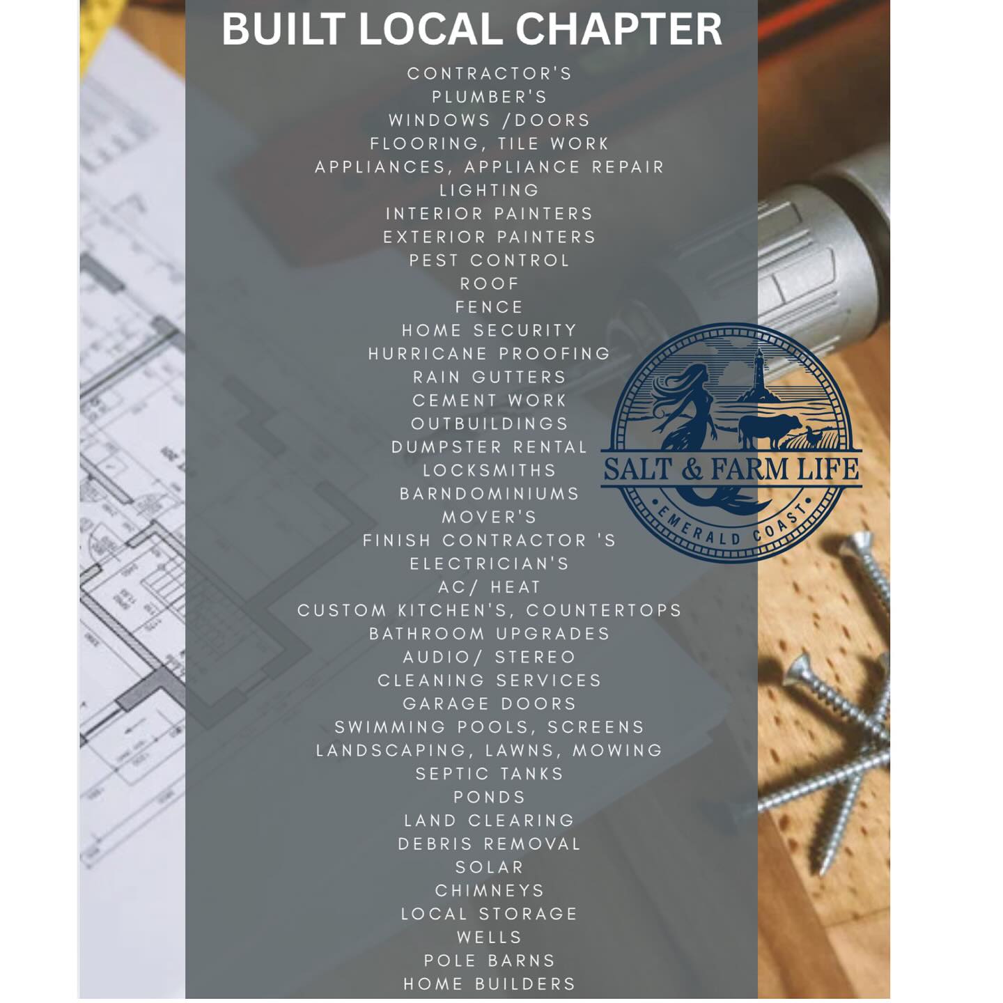 🤩850…tag, share or dm your favorite home improvement pro or company🔨 & we will put them in a drawing for a free YouTube video 🎥- we love local -#letsgrow850
.
.
.
.
#pensacola #pensacolasmallbusiness #supportlocalbusiness850 #850 #thingstodopensacola #gulfbreeze #destin #thingstododestin #movingtonwfl #movingtopensacola #movingtodestin #fortwaltonbeach #navarre #buyingnwfl #sellingnwfl #thingstodonavarre#navarresmallbusiness #fortwaltonsmallbusiness #floribama #gulfcoast #emeraldcoast #allthingsemeraldcoast #realestatepensacola #navarrerealestate #destinrealestate #gulfcoastproperty #propertiesforsale850