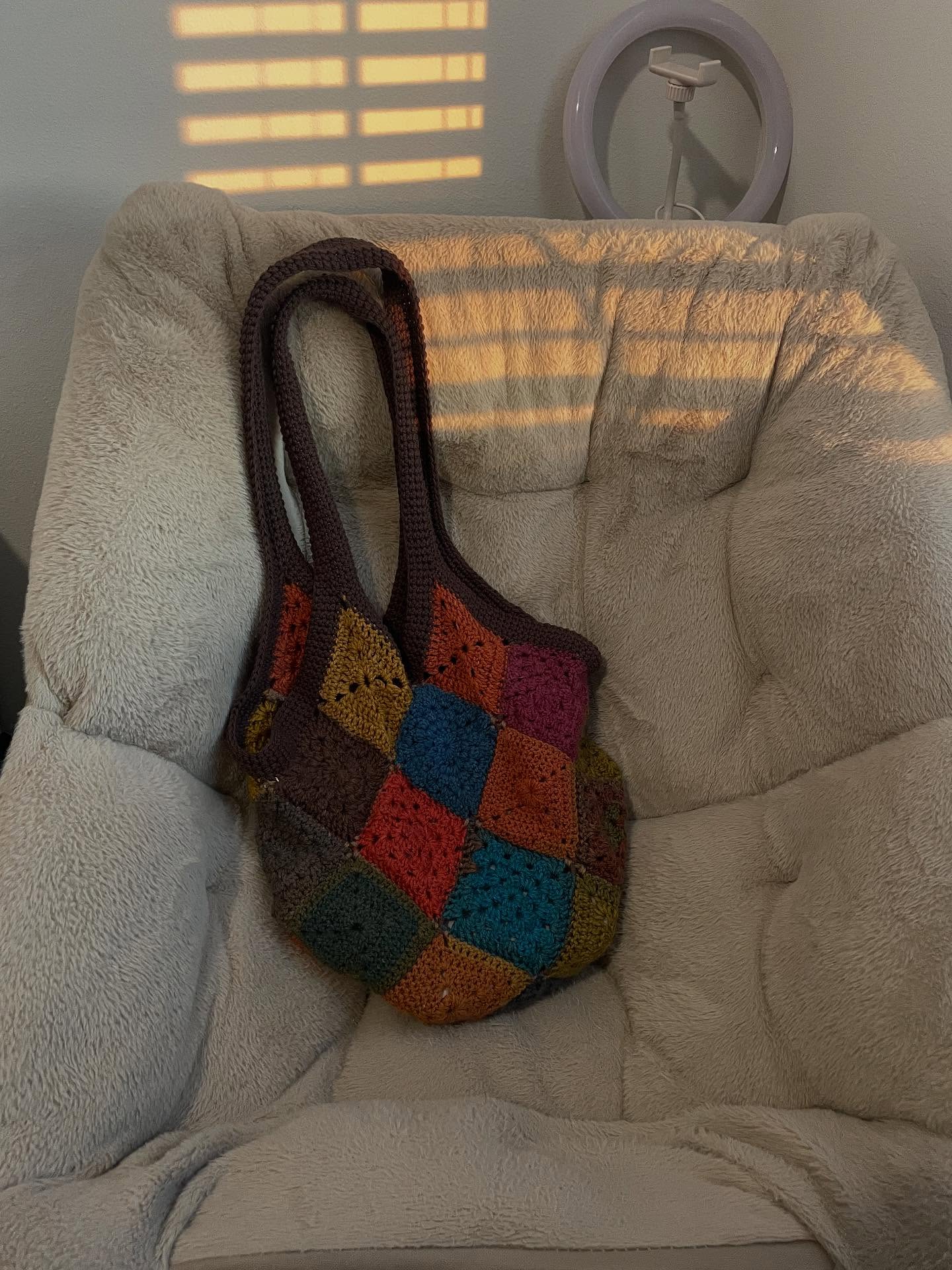 GUYS!!! I am completely and totally obsessed with how this bag turned out!!
I cant wait to take it with me to my next market ☺️
If you want your own Mosaic Tote Bag or know someone who might, Share this post and stay tuned! Pre-orders will be available on my website very soon 👀
#HandmadeTote #CrochetTote #HandmadeBag #FiberArtist #CrochetLover #MadeWithLove #SupportSmallBusiness #SmallBizLove