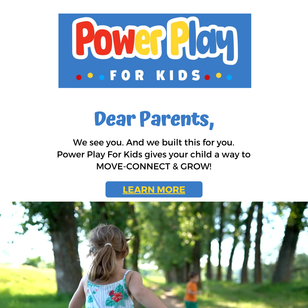 Dear parents of exceptional kids, we see you. 💛
Power Play for Kids was made to support your child’s unique journey—helping them move, connect, and grow with joy, without pressure or overstimulation.
Because every child deserves to feel included and celebrated. With PPFK, they will.
Click to begin: www.powerplayforkids.com
#PowerPlayForKids #InclusivePlay #WholeChildGrowth #JoyfulMovement #SupportForFamilies #PlayOutsideTheBox #ExceptionalKids