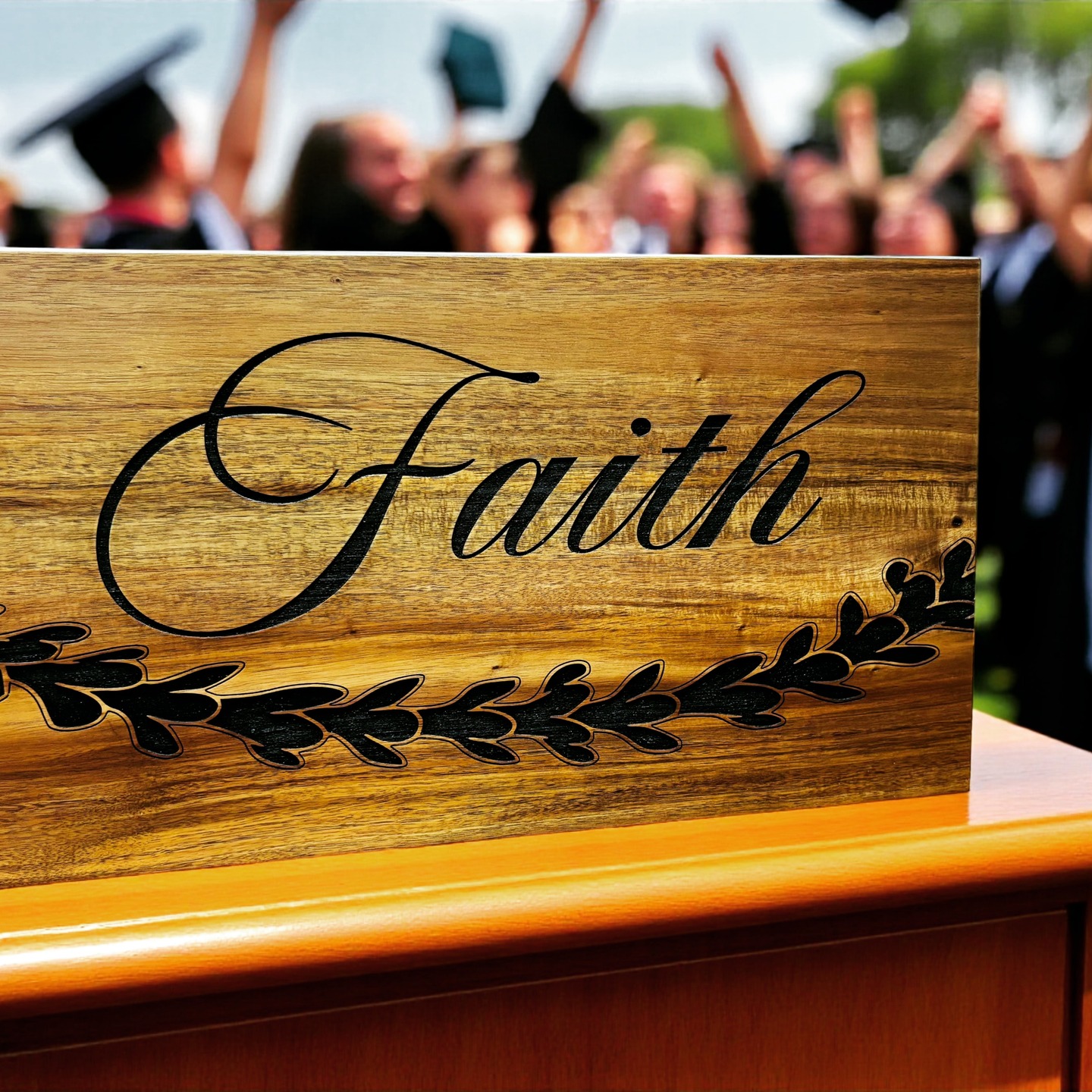 Ho‘omaika‘i e Faith! 🎓
Your name, your lei, your next chapter.
Handcrafted here in Kāne‘ohe with aloha. 🤙
#Hoomaikai #Kaneohe #MadeInHawaii #CustomEngraving #WoodworkDesignsHawaii #IslandStyle #GradGift #AlohaSpirit
Woodwork Designs Hawaii, located in Kaneohe just a few minutes from the H3 and Likelike Highway, is a family-owned business and a perfect hub for creativity and expertise. We specialize in high-quality woodworking, millwork, jointing, planing, resawing, custom fabrication, CNC work, laser engraving, and a complete sewing shop for machine proficiency. We offer free consultations and cater to homeowners, craftsmen, and businesses, providing personalized experiences tailored to each client's unique needs. Our custom creations include custom cabinetry, commercial displays, urns, awards, plaques, memorabilia, paddles, custom signs for homes, family name plaques for entries, and much more. "Building relationships from our hands to yours."