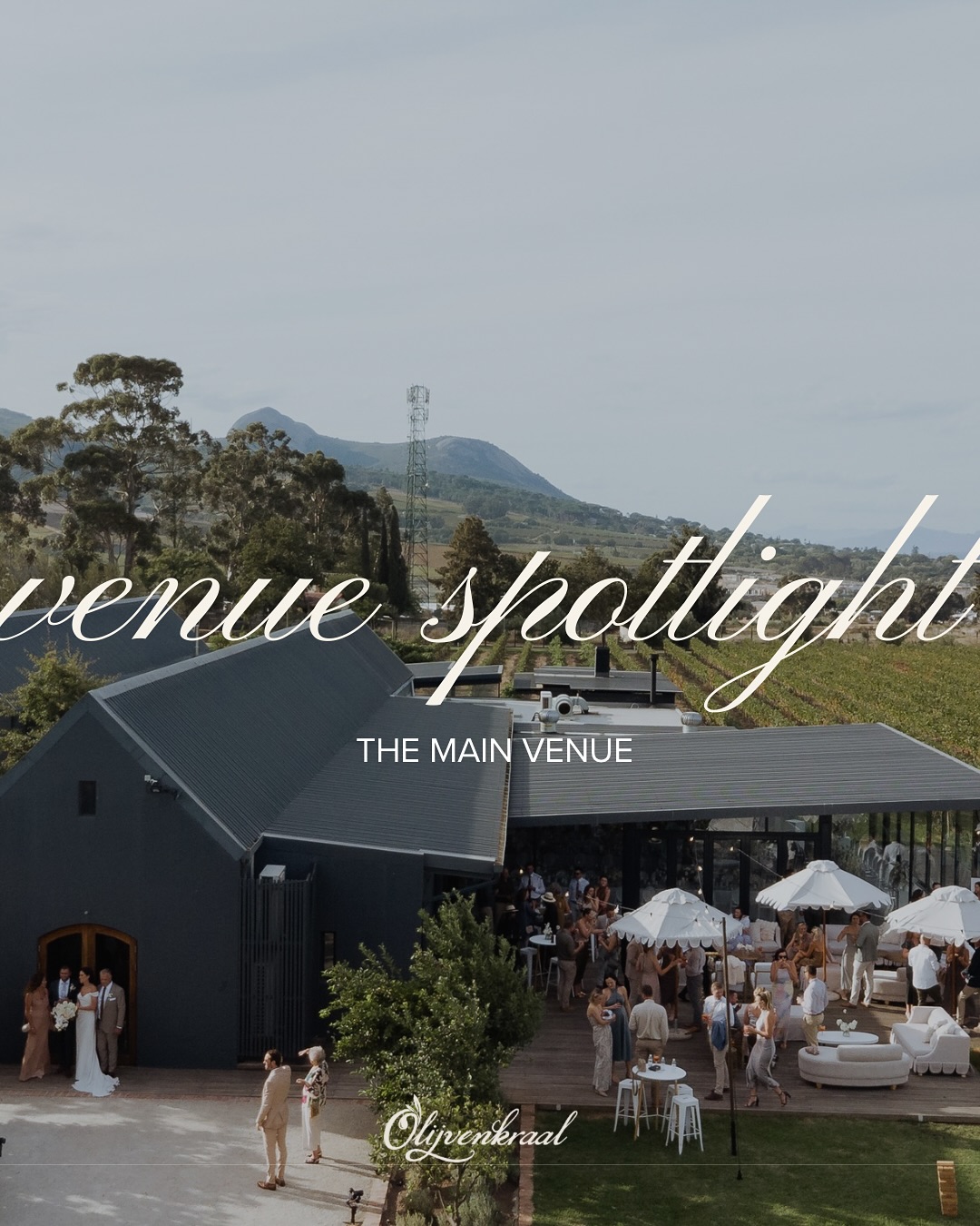 Our main venue is where timeless love stories turn into unforgettable celebrations. With space for up to 150 guests, it’s a blank canvas that can be styled to reflect your vision - from elegant soirées to lively farm-style feasts.
Think high ceilings, warm ambience, and seamless flow from ceremony to reception - all wrapped in the beauty of the Cape Winelands.
#weddingvenuelove #westerncapeweddings #paarlweddingvenue #capewinelandsweddings #Olijvenkraal #wineestate