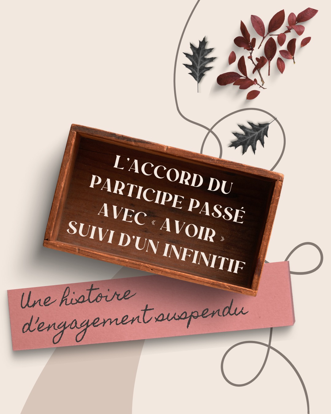👋 Bonjour à vous qui aimez les règles de notre bonne vieille langue !
Aujourd’hui, nous abordons un cas d’accord… épineux.
Un accord qui n’a lieu que si le participe a vu de ses propres yeux le COD faire l’action de l’infinitif.
Eh oui, il doit y avoir partage des tâches ! Une scène partagée. Un moment vécu ensemble.
Sinon ?
Le participe reste impassible.
Pas d’action. Pas d’accord.
Il ne s’émeut pas, reste de marbre.
Le participe est prudent par nature, c’est dans son tempérament.
🔎 Si vous souhaitez des exemples pour y voir plus clair, faites défiler les slides.
Et rappelez-vous :
L’accord est une affaire de regards en arrière, de séduction et de passage à l'action !
La semaine prochaine, accrochez-vous, nous verrons l'attitude du participe passé avec les verbes pronominaux...
Et il va falloir le suivre, cet éternel indécis !
#pieddemouche #grammairepoétique #participepassé #languefrançaise #accord #correctionprofessionnelle #orthographe #infinitif #françaisavecstyle