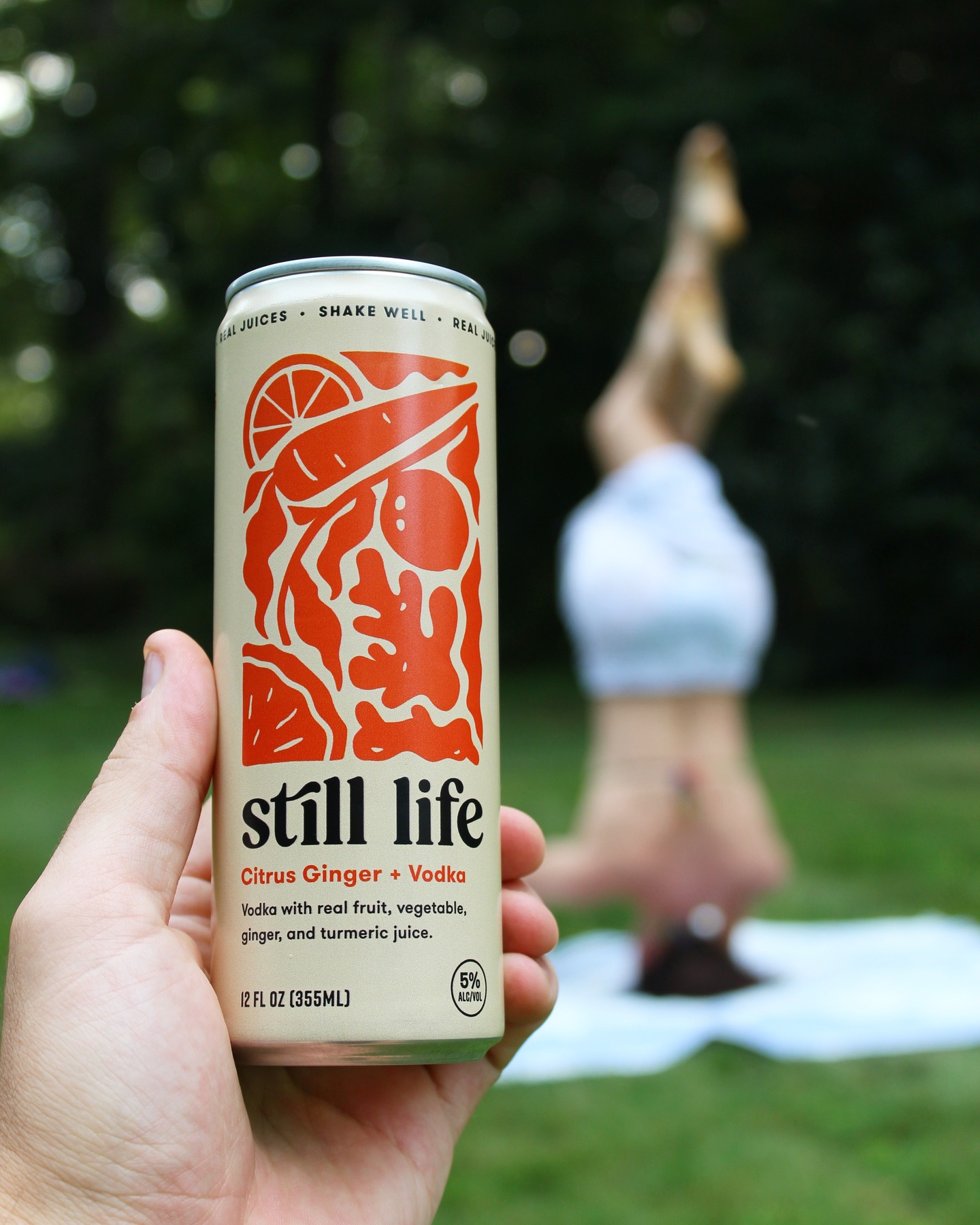Find your zen moments this fall with our carrot citrus ginger spiked juice