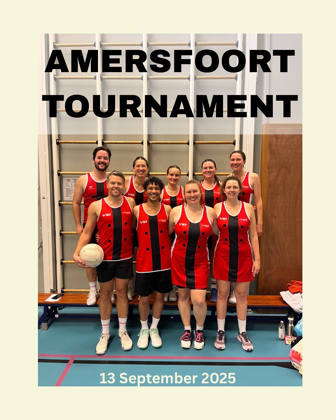 Thank you @amersfoortnetballclub for a brilliant first tournament of the session! Did you like our reel getting ready for the tournament? Swipe ➡️ to see our blooper reel! We also celebrated a birthday at this tournament @hannahpahor and some wonderful new umpires! Who’s excited for the Amsterdam Tournament in November?!