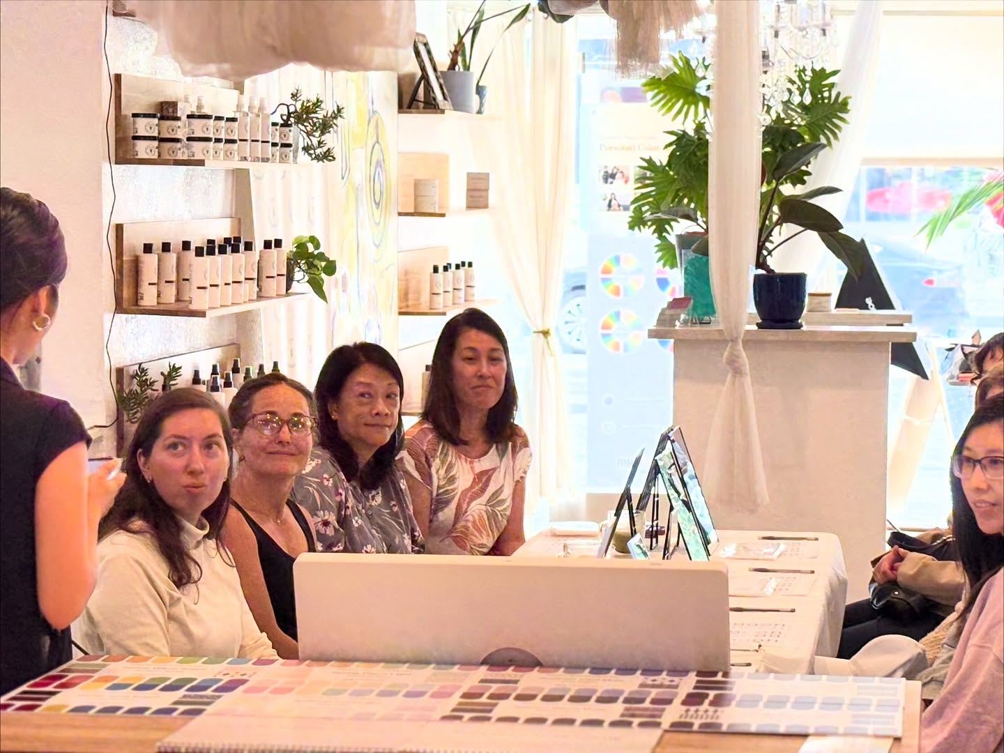 ✨ Our September pop-up event was such a success! ✨
Everyone discovered their best colors and got ready for fall and winter shopping. 🍁❄️ I’m already excited about our next event—let me know what kind of gathering you’d love for us to host!
For me, it’s all about building a beautiful community, making new friends, enjoying real human connection, supporting local businesses, and of course, celebrating beauty together. 💕
#PasadenaEvents #SupportLocal #LocalBusinessLove #PopUpEvent #BeautyCommunity #FallShopping #WinterFashion #ColorAnalysis #PersonalStyle #CommunityVibes #MeetAndMingle #SmallBusinessSupport #ShopLocalPasadena #BeautyEvent #HumanConnection #NewFriendsNewVibes #PasadenaBeauty #EmpowerThroughBeauty