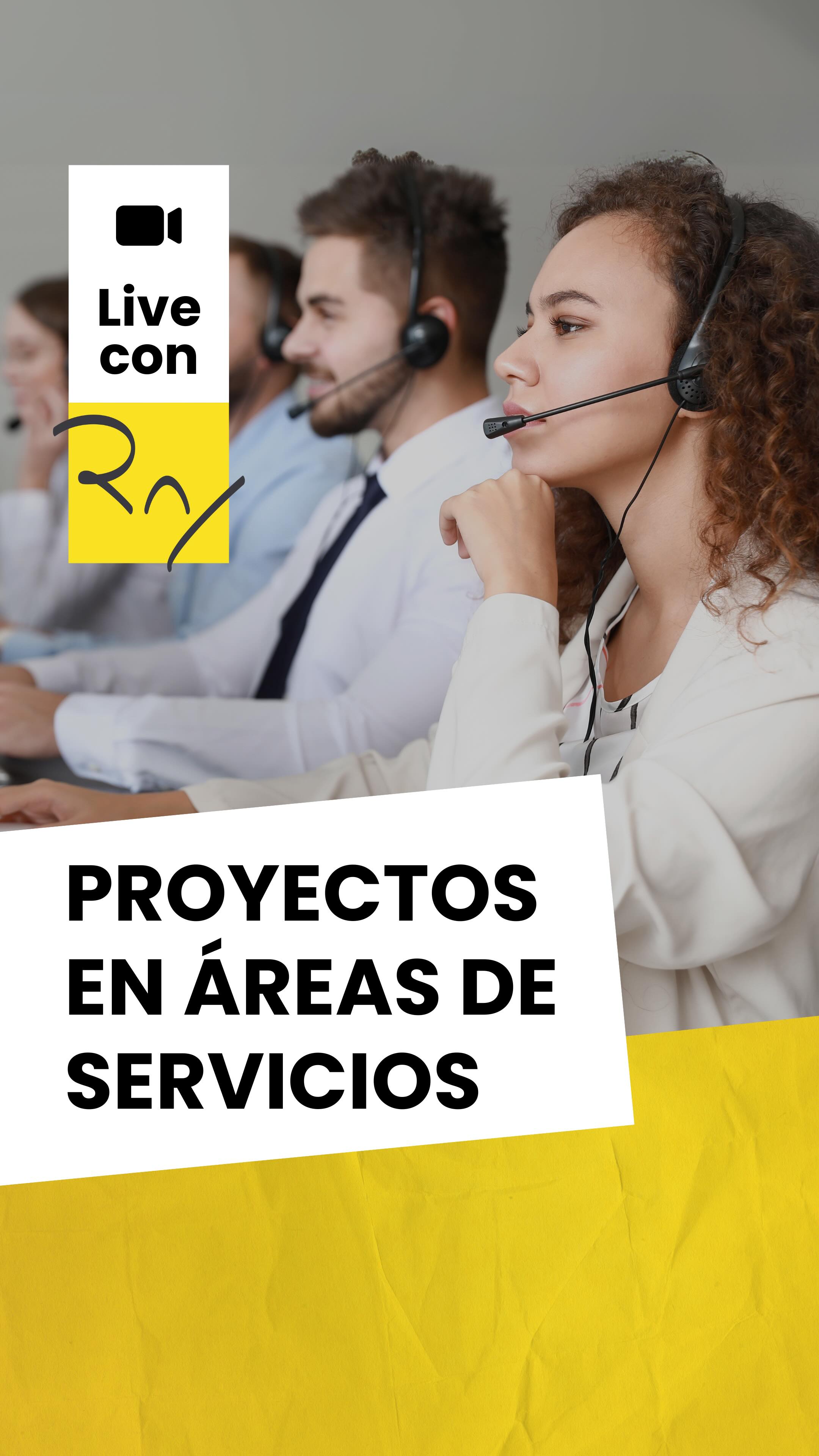 Live: Proyectos en áreas de servicios