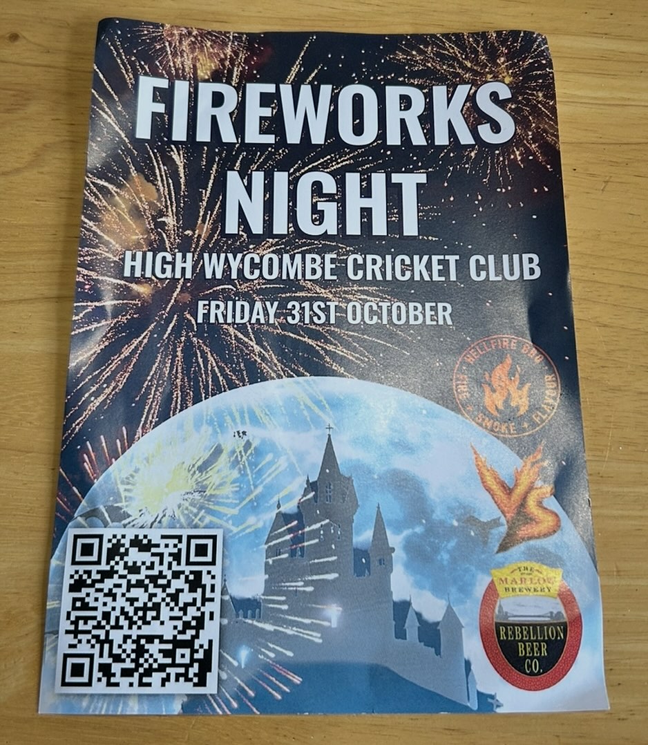 🎆 Hellfire BBQ x HWCC Fireworks Night 🎆
📅 31st October
📍 HWCC Grounds
We’re bringing the flames of flavour to one of the hottest nights of the year! 🔥 Come join us for an unforgettable evening of food, fun, and fireworks. 🌭🍔🎇
🎟 Scan the QR code for tickets & details
Let’s light up the night with great food and community spirit! 💥
#HellfireBBQ #FireworksNight #HWCCEvents #BBQLovers #SupportLocal #BonfireNight #foodtruckfestival