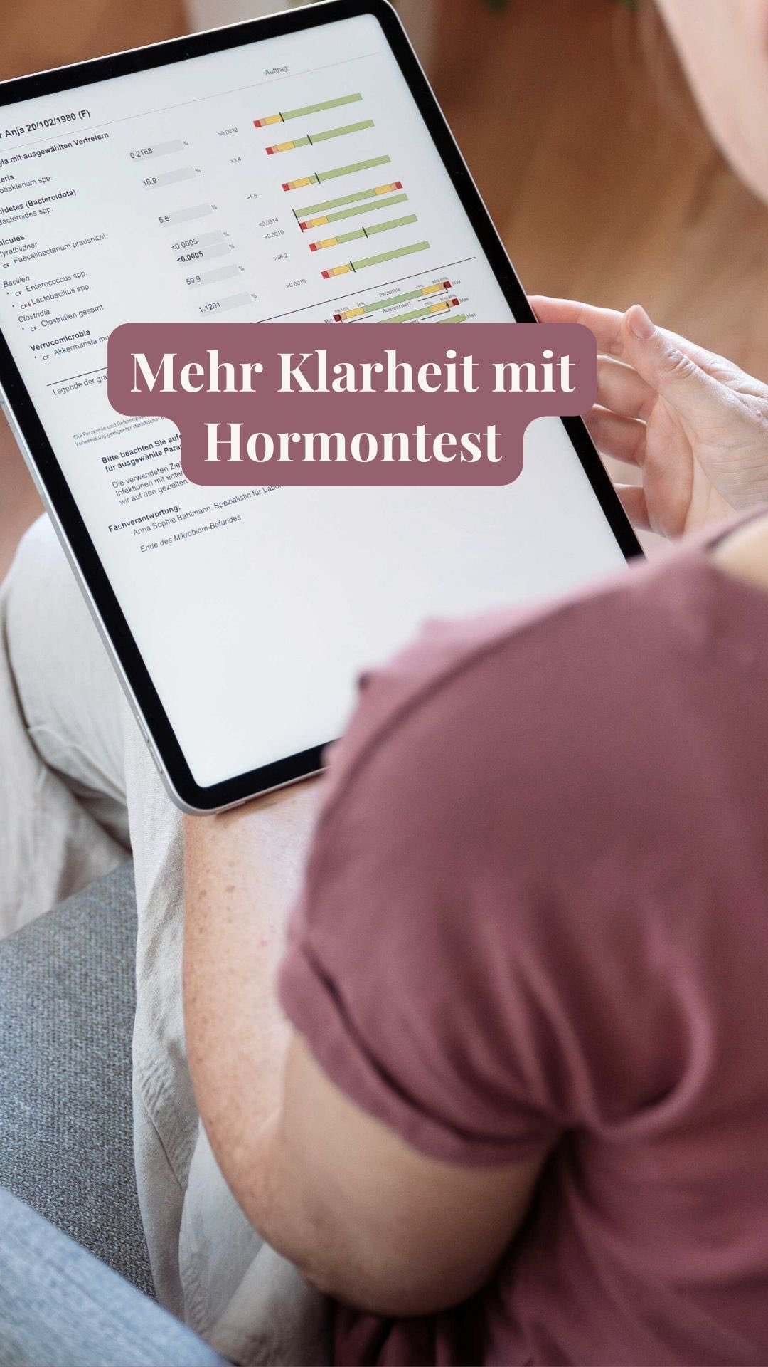 🟢 Finde heraus, was dein Körper dir sagen will.
Ein Hormonspeicheltest kann mehr Klarheit bringen – besonders dann, wenn du das Gefühl hast, hormonell nicht im Gleichgewicht zu sein.
Empfohlen bei:
• hormonellen Dysbalancen
• unerfülltem Kinderwunsch
• Wechseljahresbeschwerden
• chronischer Erschöpfung
Speicheltests sind eine sanfte, nicht-invasive Methode, um die aktiven, freien Hormone zu erfassen – ganz bequem von zuhause.
Du möchtest wissen, ob ein Hormontest für dich sinnvoll ist?
Melde dich gern für ein unverbindliches Gespräch.
#fevita #hormonspeicheltest #zykluswissen #frauengesundheit #natürlichbegleitet