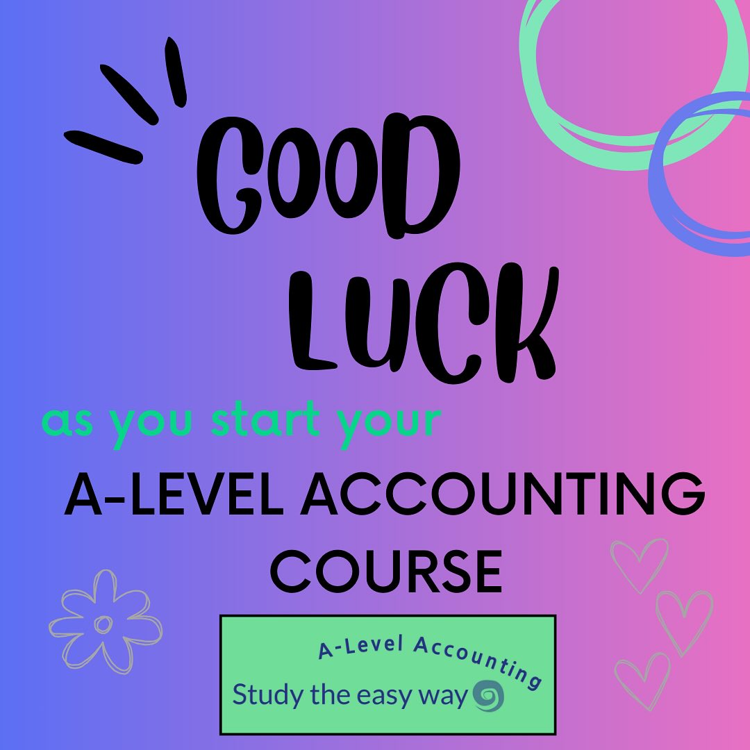 You’re probably a couple of weeks into the new term now, and you may be feeling a little overwhelmed with the thought of all the studying that’s ahead of you. We’re here to help you with your A-Level Accounting studies, and with our study resources you can feel confident that you’ll have all the help and support you need to achieve success in your Accounting exams. Please visit our website studytheeasyway.com to find out more.
#alevelaccounting #alevels #alevels2026 #aqaaccounting #accountingstudent