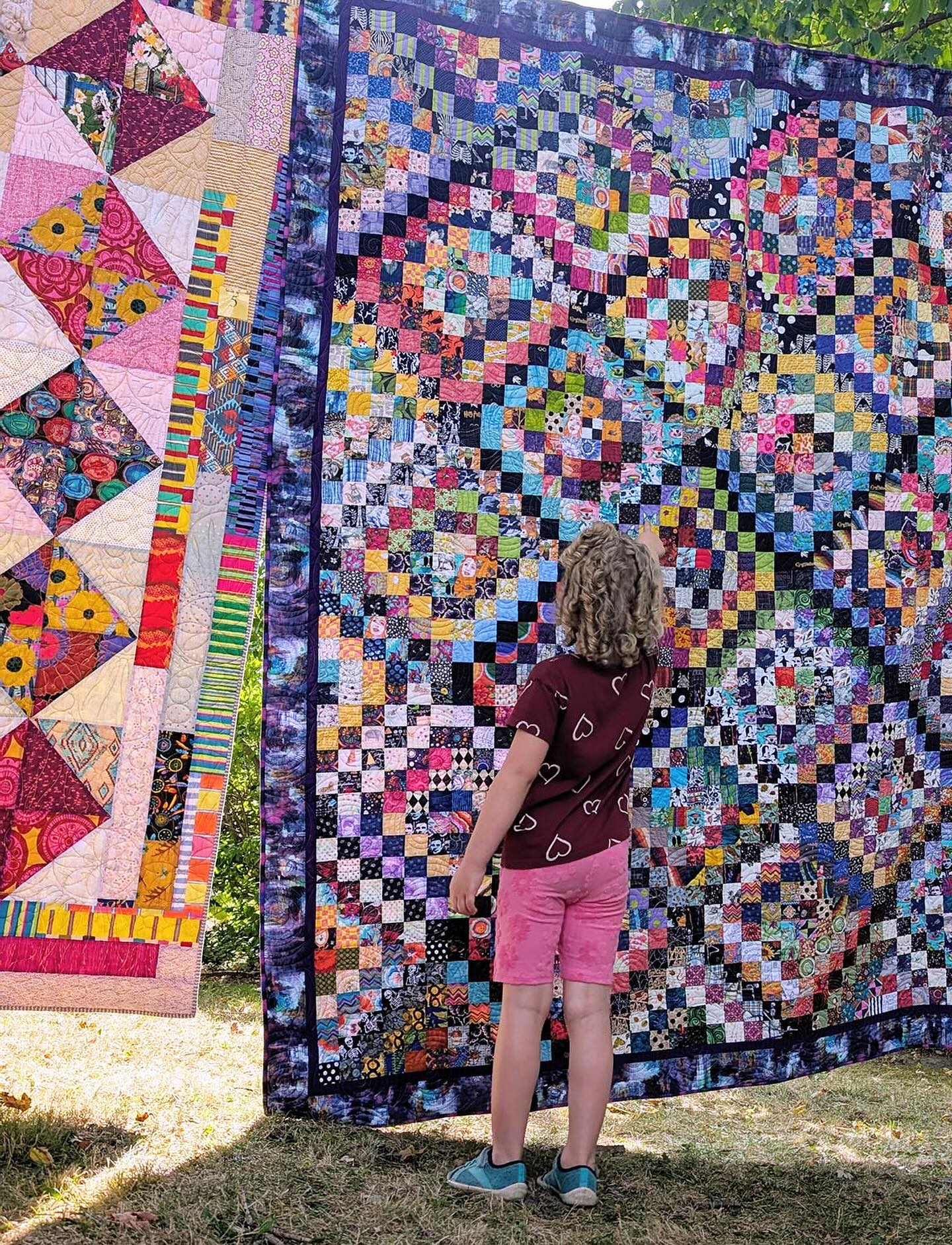 Come see Red Red Bobbin’s Ultimate Quilt Show & Sale - LAST DAY Saturday, Sept 20th. #shoplocal #brantford #mountpleasant #quiltshow #quilts #quiltsforsale #fabricstore