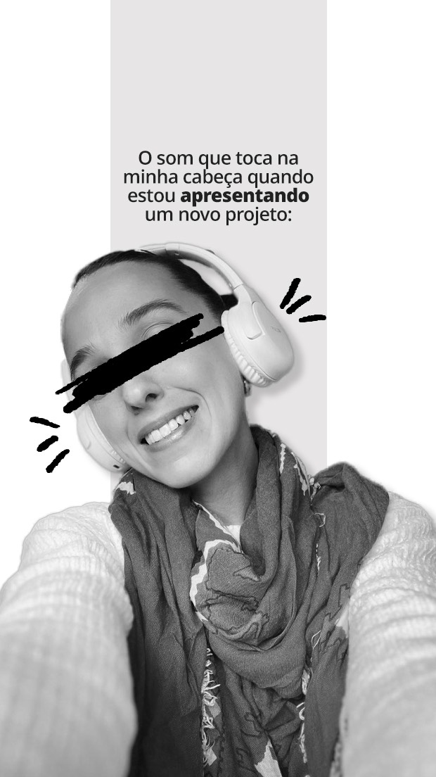Eu fico muito muito MUITO animada com projetos novos. E com ideias boas!
E foi esse match perfeito que aconteceu por aqui semana passada. Ahh e quando acontece, é exatamente isso que toca na minha cabeça:
uma música que motiva a me desprender das regras para conseguir inovar, assumir o controle, ter coragem e mostrar confiança no que eu criei.
Porque no fim, criar também é sobre tudo isso, não é?
Para quem ficou com curiosidade, a tradução da música é:
🎶 Seize the Power — Yonaka
“Me dê uma regra e eu vou quebrá-la, sua consciência precisa de um sacode.
Eu já estive aqui antes, sei os erros que você vai cometer.
Esqueça o passado, acabou. Esqueça ser a piada.
Deixe eles saberem que você está em casa e está no controle.
Juntem-se, aqui está como conseguir o que você quer:
Apresente uma nova religião de se sentir como um chefe.”
Em breve novidades. 😉