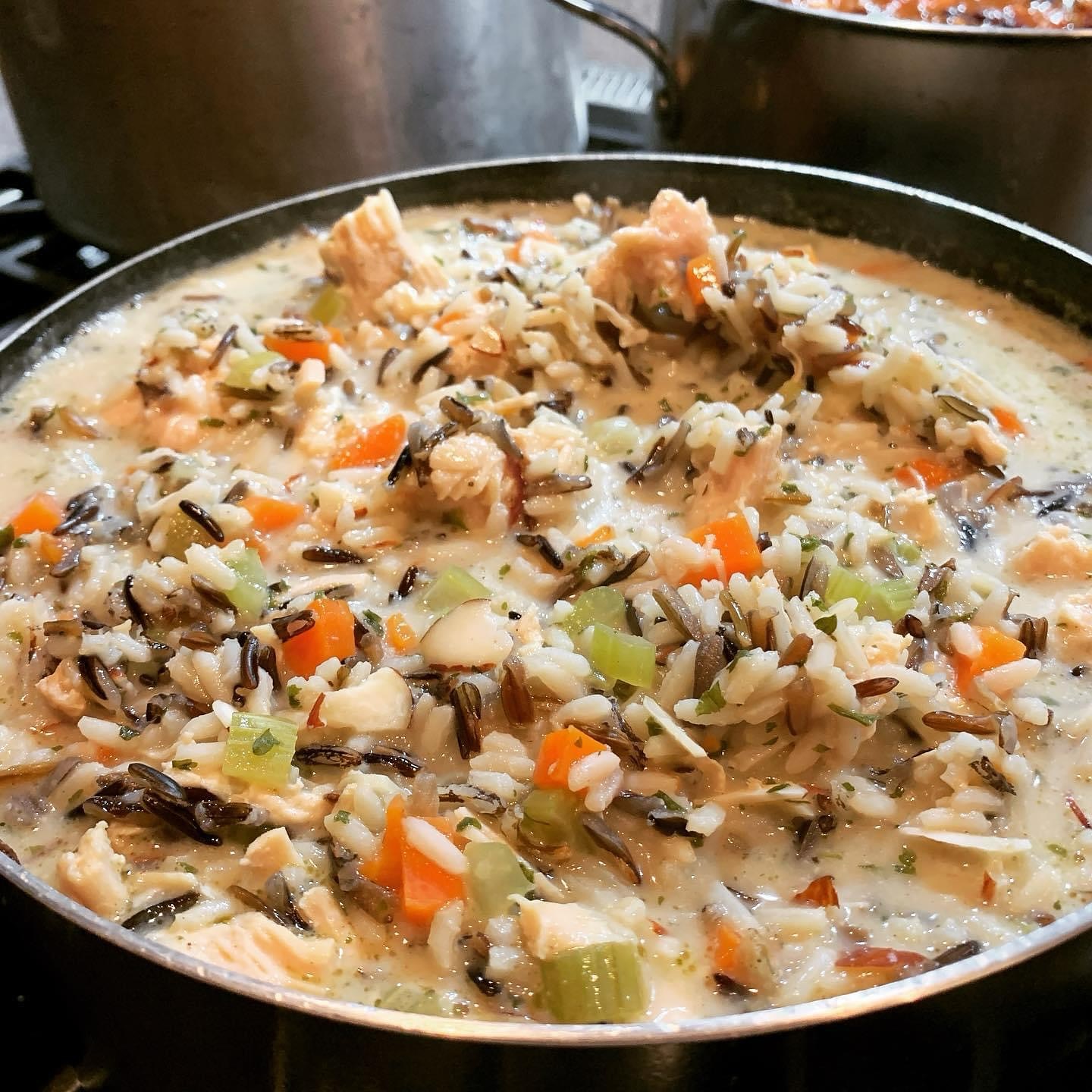 Hey Waconia! We are @waconiabrewingcompany Thursday night 4-7PM Chicken Wild Rice is the SDJ #cheflife #foodtruck #catering #delivery #bestsoupintown #ilovesoup