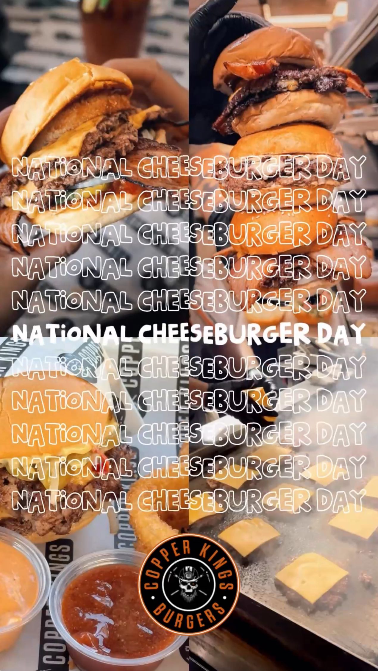 Cheese, please! 🧀🍔 It’s National Cheeseburger Day!! time to treat yourself to that juicy, melty perfection. Come celebrate at Copper Kings with the cheeseburger you deserve!
📍Copper Kings Burgers — San Marcos, CA
.
.
.
.
.
.
.
#CopperKingsBurgers #BestBurgers #GourmetBurgers #JuicyBurgers #BurgerLovers #FoodieFinds #BurgerHeaven #HandcraftedBurgers #FoodiesOfInstagram #BurgerTime #GrillMasters #CheesyGoodness #TastyBurgers #BurgerAddict #EatLocal #Foodstagram #BurgerPerfection #MouthwateringEats #SmashBurgers #SanDiego #SandiegoEats #SDMagazine #bestof2025 #bestofsandiego #dontstopmenow #bestburger #bestrestaurant #nationalcheeseburgerday