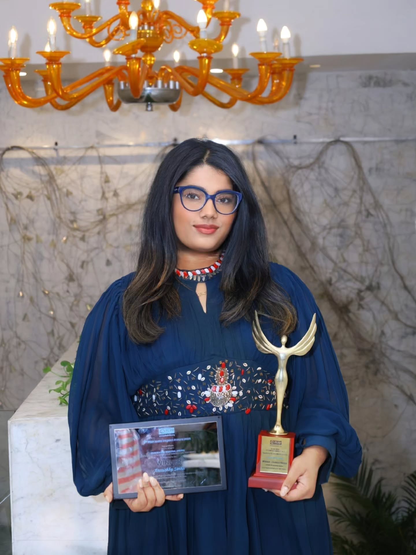 The Plan India Impact Awards are among the country’s most respected recognitions for social impact, celebrating individuals and initiatives that are reshaping futures for children and young people.
✨️This year, from among thousands of nominations and after a rigorous national jury evaluation by leading industry experts, I had the honour of being named the winner of the Golden Wings Best Digital Champion for Girls’ Rights, and received the Radhika Sen Memorial Award, presented by Prof. Ravi B. @bhatnagar304 Director of External Affairs and Partnerships at @thisisreckitt South Asia.
This distinction is a profound affirmation of the work to advance girls’ rights, carrying forward a legacy that values leadership, equity, and transformative impact in bridging the gender divide.
I have had the privilege of working with @planinternational across Canada, the USA, and now India, and what makes me believe in Plan is simple: they put girls at the center of development. Whether through their programs on education, child protection, or digital empowerment, Plan has consistently championed the idea that when girls rise, entire communities rise with them.
The urgency is clear. In India, only 37% of women use mobile internet, compared to 57% of men. In rural areas, girls remain far less likely to own a device or access digital learning tools. This divide is not just about connectivity, it is about opportunity, safety, education, and voice.
💪Using my voice has been the single most powerful and enduring force in my life. This award is not the destination, but a reminder of the work ahead: to ensure every girl has the right to access, to lead, and to thrive in the digital age.
I look forward to advancing this journey with Plan and global partners as we head into UNGA and beyond. What matters most now is the shared responsibility we all carry in these spaces to keep pushing until every girl is free, equal, and heard.
#womenlead #sdg5 #genderequality