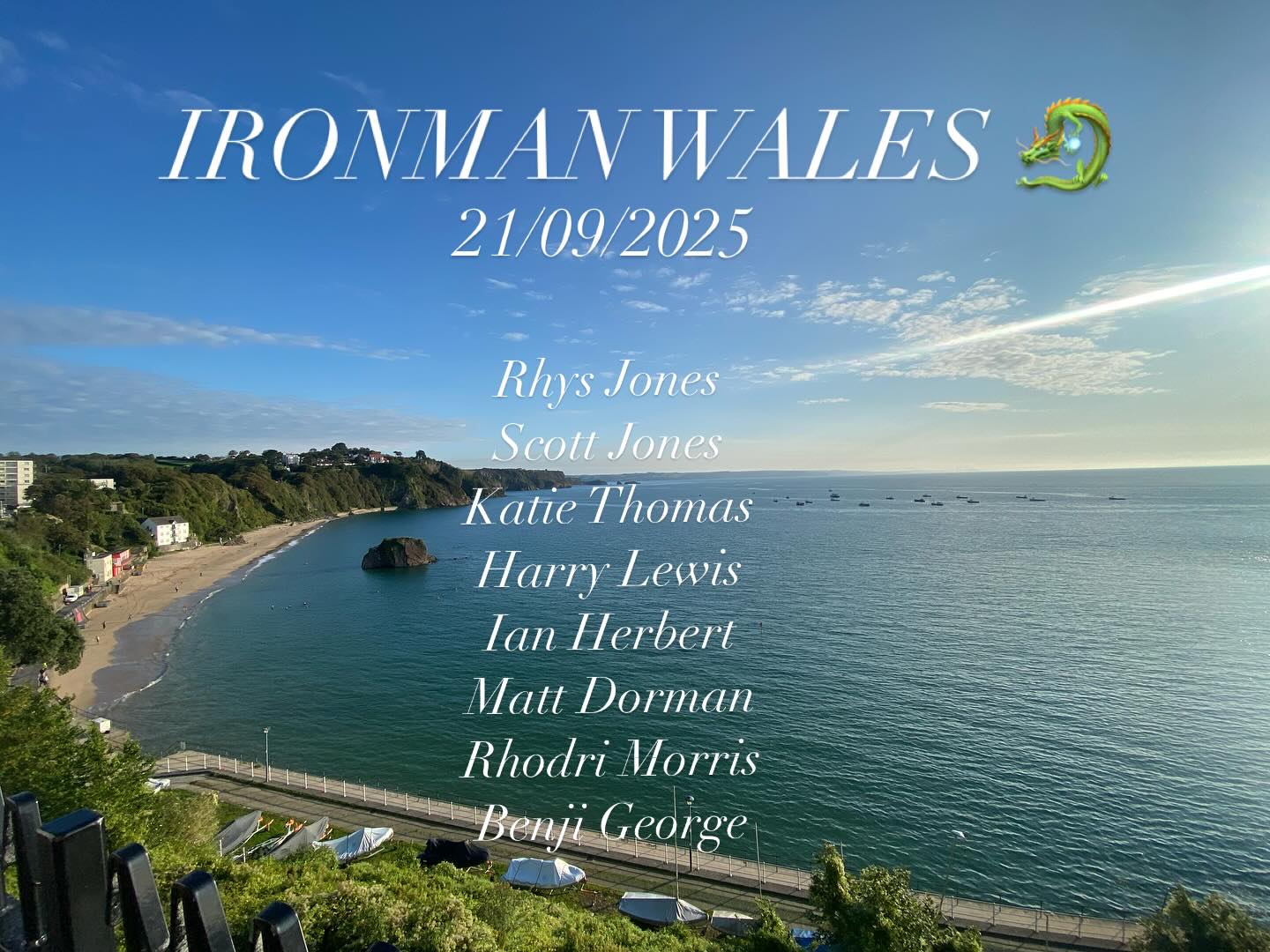 It’s time to head to Tenby!! 🤩
Huge good luck to all of our athletes taking on the dragon this Sunday!! 🐉 ⚡️
It may be cold wet & windy but this is what makes it even more of an achievement to get that medal 🏅
SEE YOU ON THE BEACH 💛💙🖤
#cardifftriathletes #bestclubintheworld #ironmanwales #ironmantraining #tenby