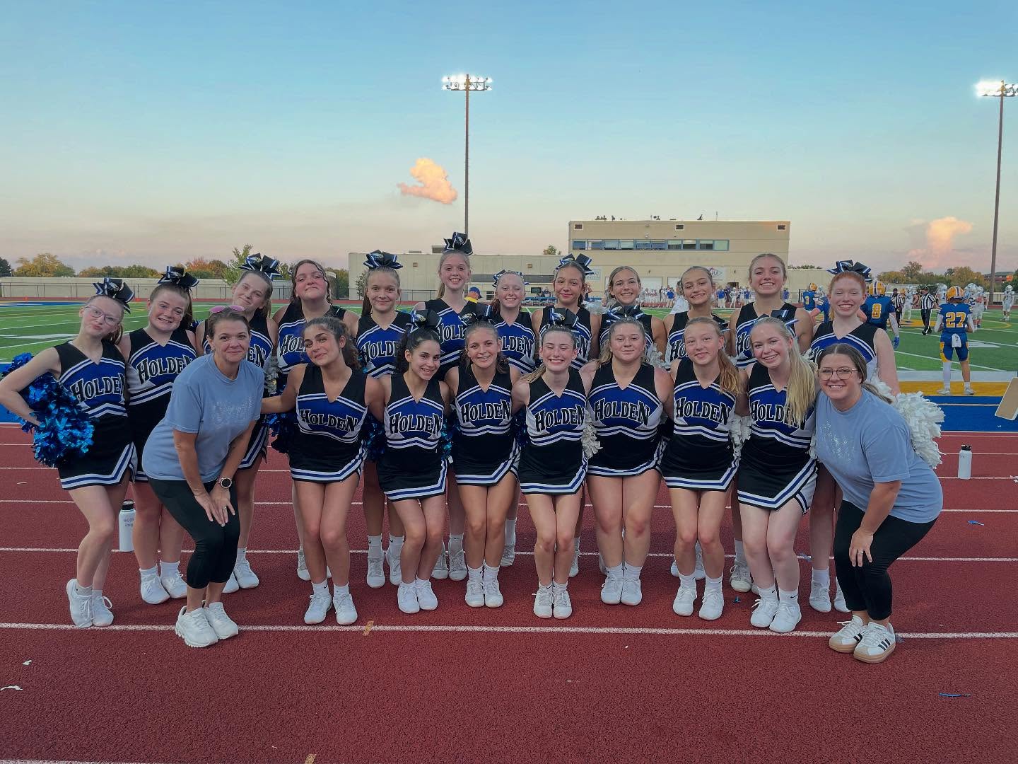 Thank you Holden High School Cheer for spending Friday with MCCA!