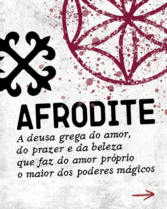 Para saber mais:
✣ Cultuando Afrodite: Guia de Rituais e Festivais Para a Deusa do Amor e da Beleza Laurelei Black (Ed. Ardane 2023)
✣ O Livro de Afrodite - Amanda Maschiatti e Henryck Sangalli (Clube de Autores, 2021)
✣ Lira, mito e erotismo: Afrodite na poesia mélica grega arcaica - Giuliana Ragusa (Editora da Unicamp, 2011)
✣ Os Segredos de Afrodite - Arjun Das (Clube de Autores, 2023)
✣ Odisseia e Ilíada - Homero (Nova Fronteira, 2021)
✣ Venus and Aphrodite: A Biography of Desire - Bettany Hughes (Basic Books, 2020)
#afrodite #deusas #magia #bruxaria #ocultismo #esoterismo #sagradofeminino #encruza
